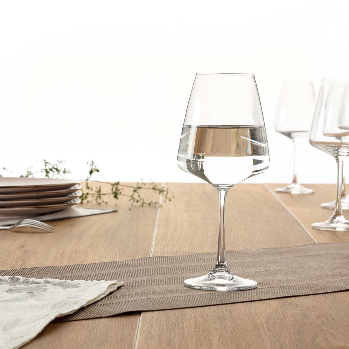 Copa de agua SELENGA de vidrio cristalino 45cl