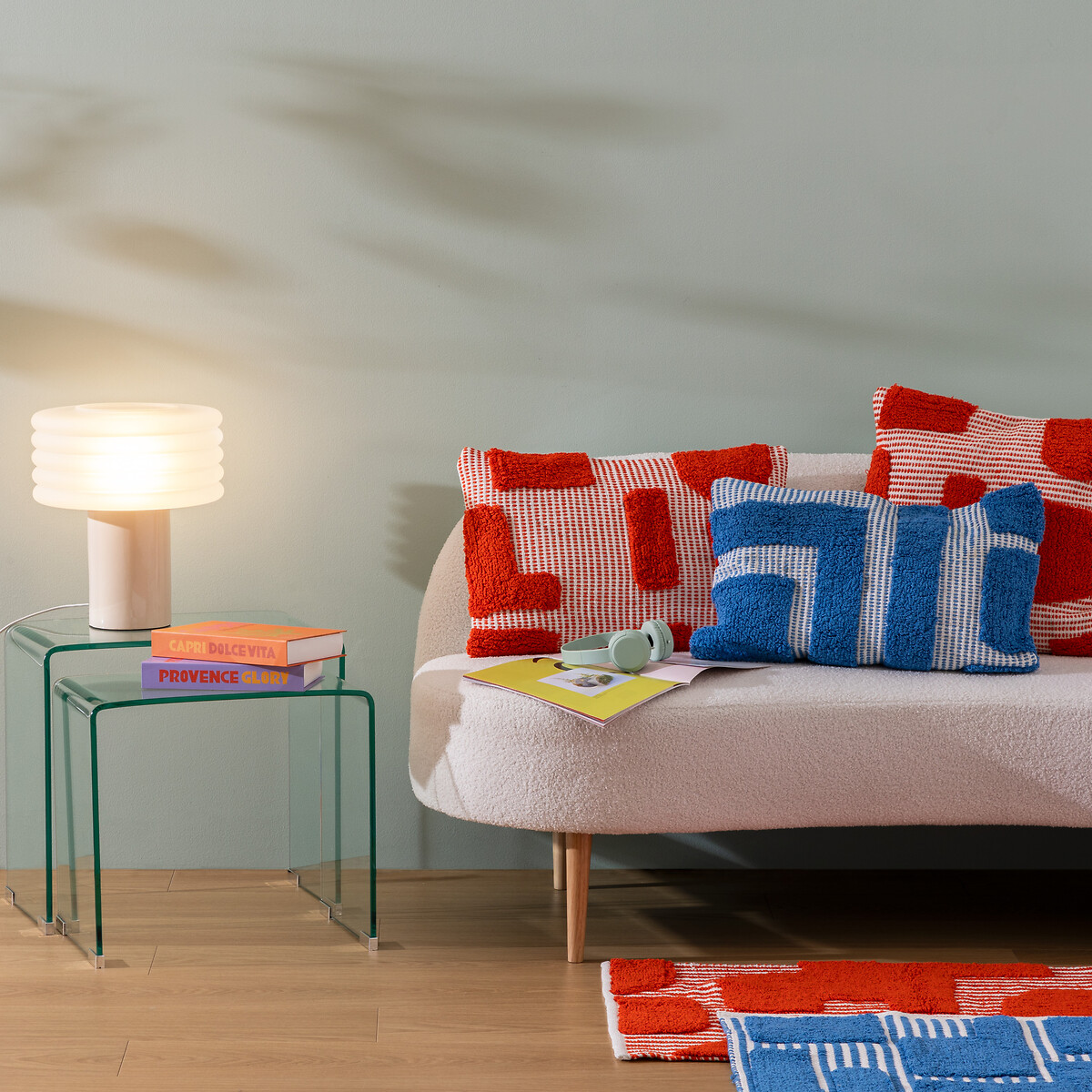 L&aacute;mpara de mesa ASTI beige 36x32cm