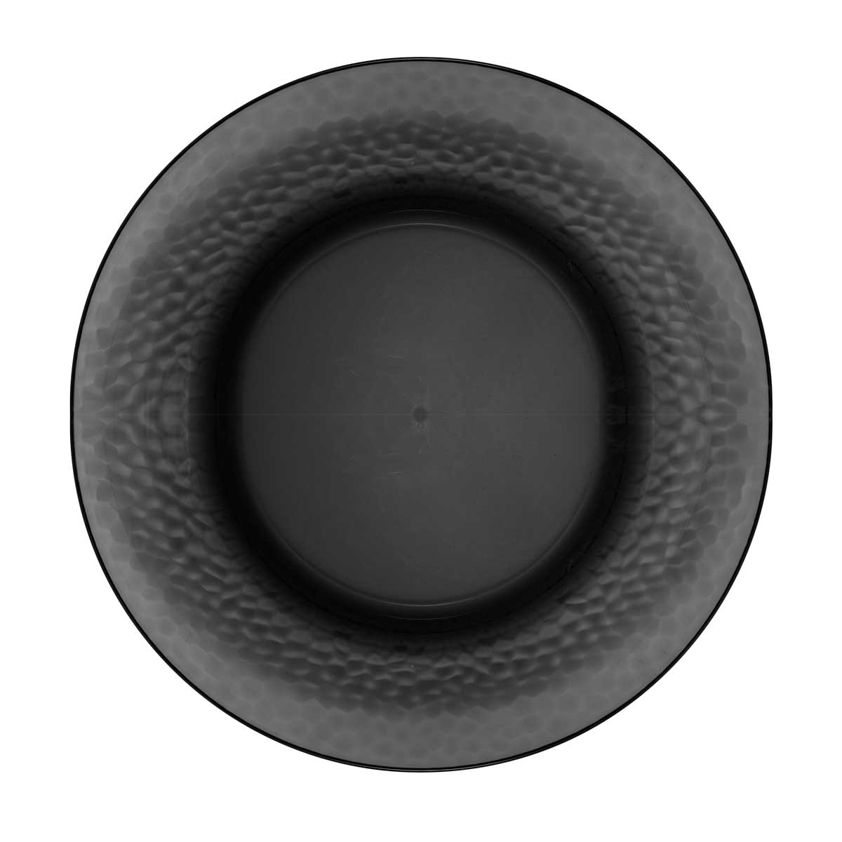 Plato llano ESTIVA 27cm gris poliestireno