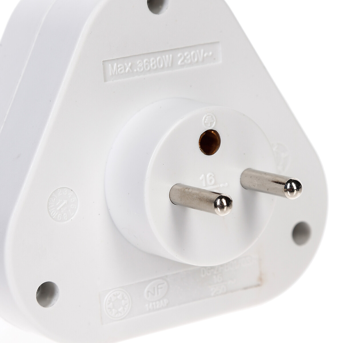 Adaptador El&eacute;trico 3 Tomadas