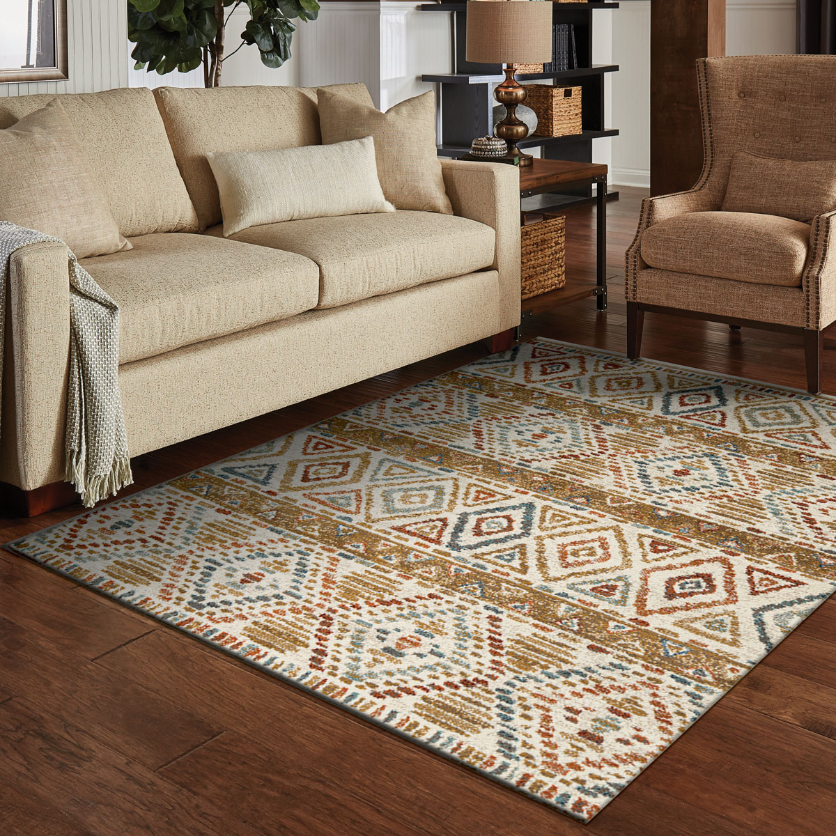 Tapete Quatro Multicolor 160x235cm