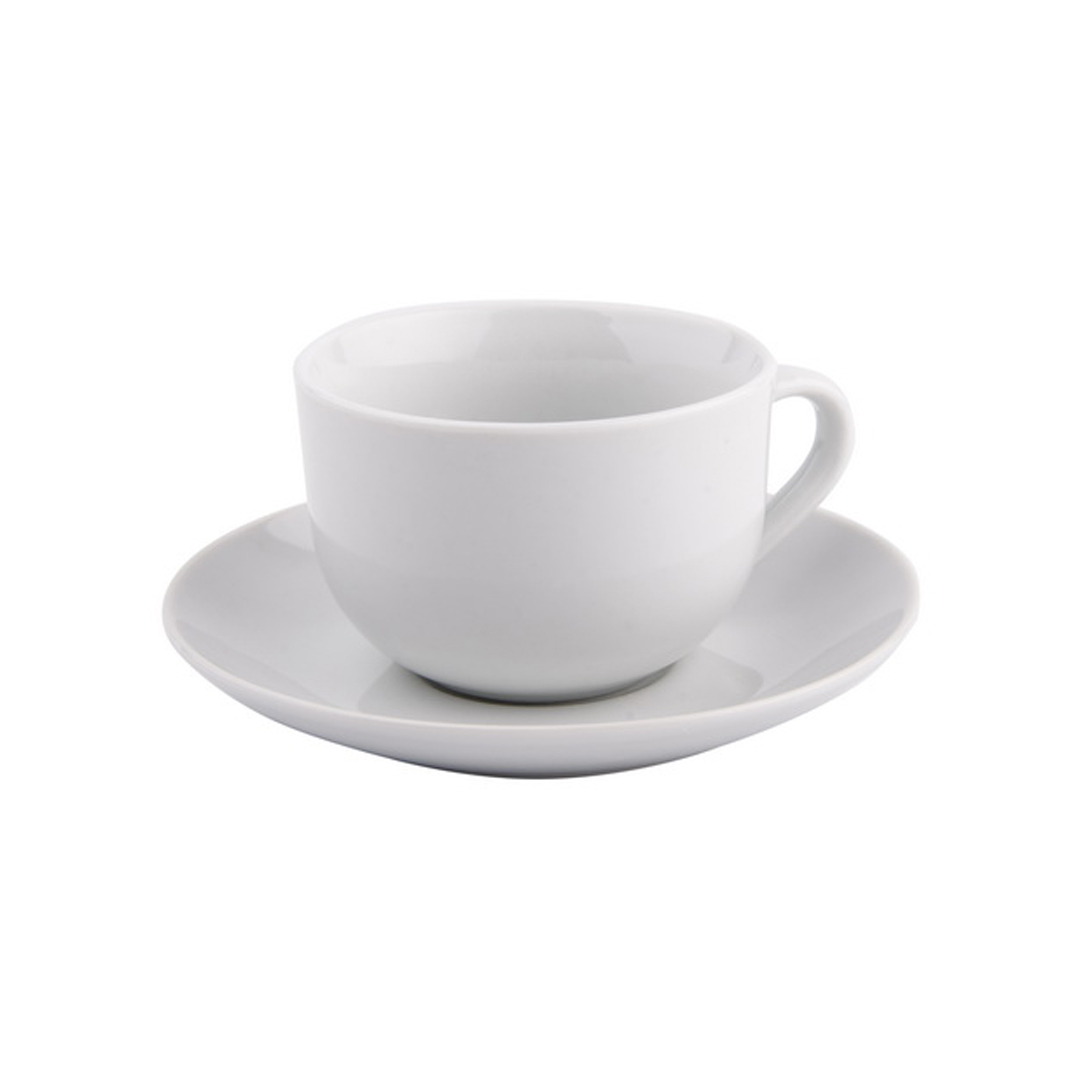 Taza De Té Con Plato Blanca 220Cc