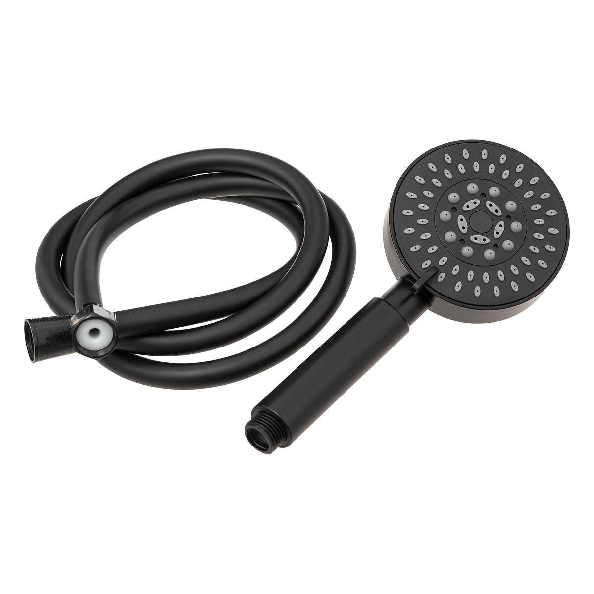 Ducha 5 funciones con manguera flexible negra