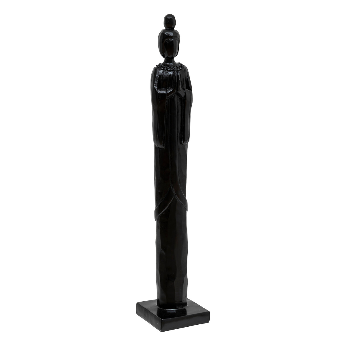 Figura forma de mujer HAILEY negro de poliresina