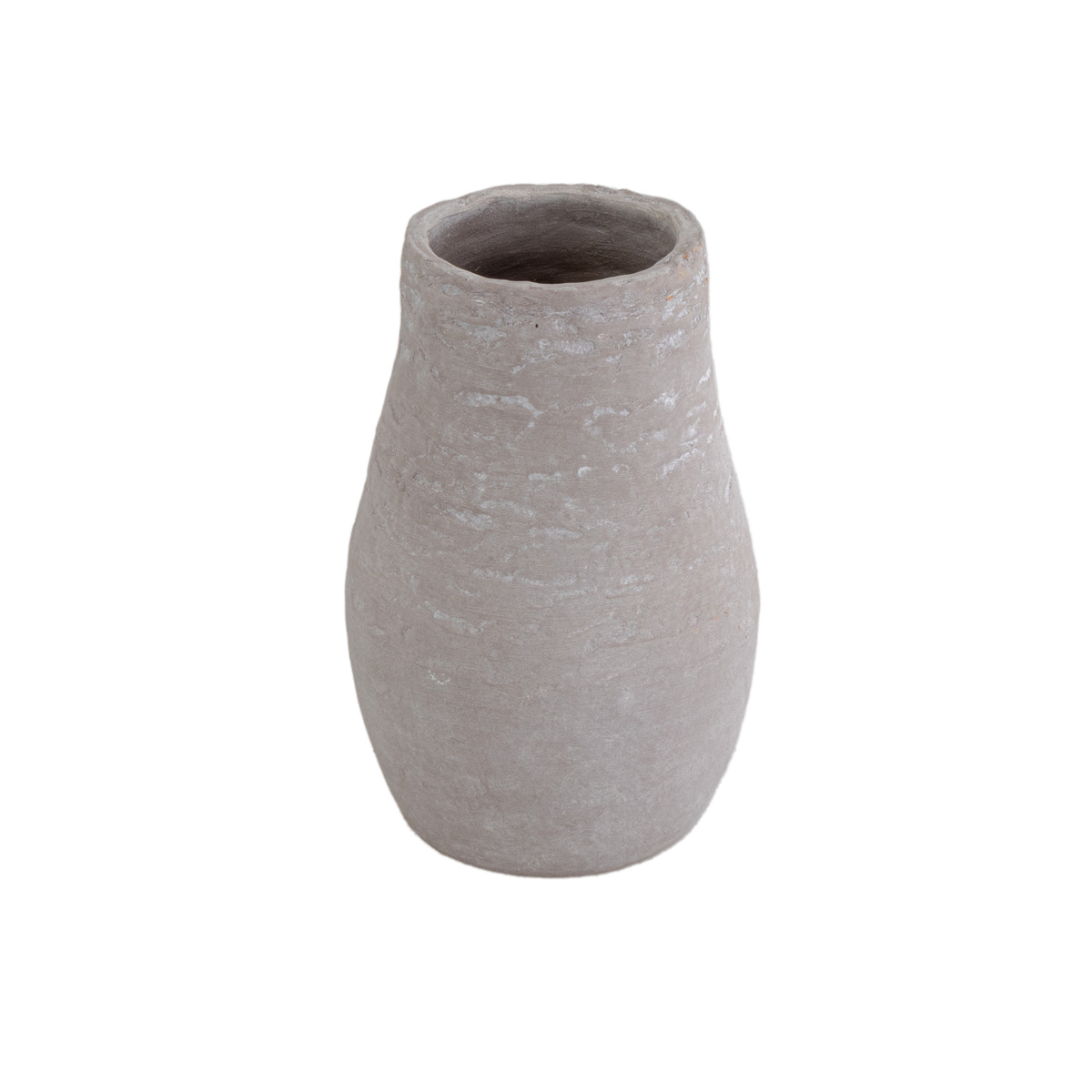 Jarrón Craft Rústico Gris 20Cm