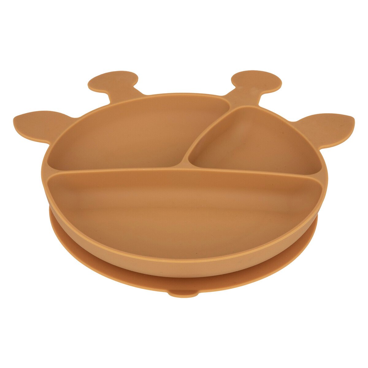 Set 4 Pzas Vajilla De Silicona Jirafa