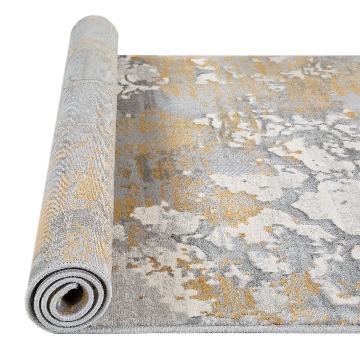 Alfombra Viqi Azulejos Amarilla 160x235cm