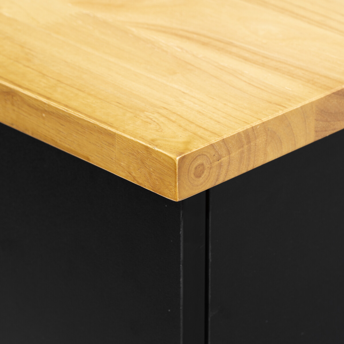 M&oacute;vel De Apoio Em Madeira Com Rodas