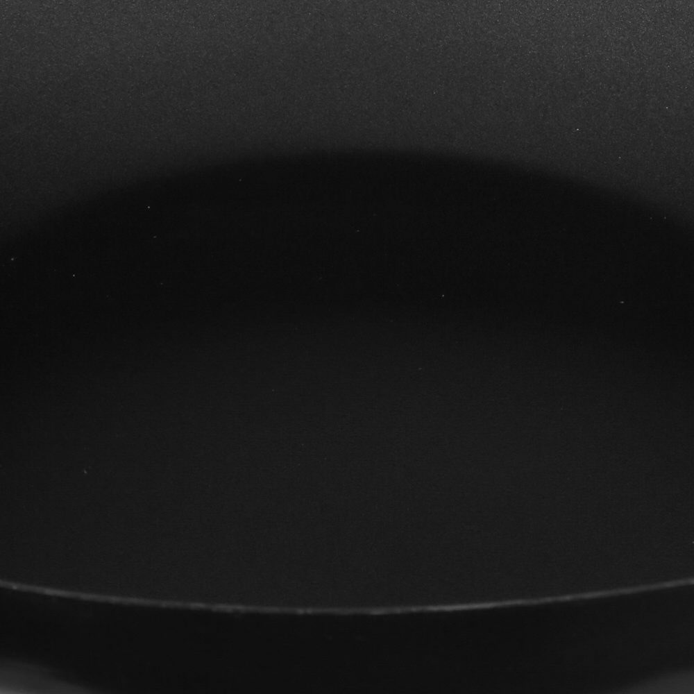 Wok Preto Com Cabo De Madeira 35cm