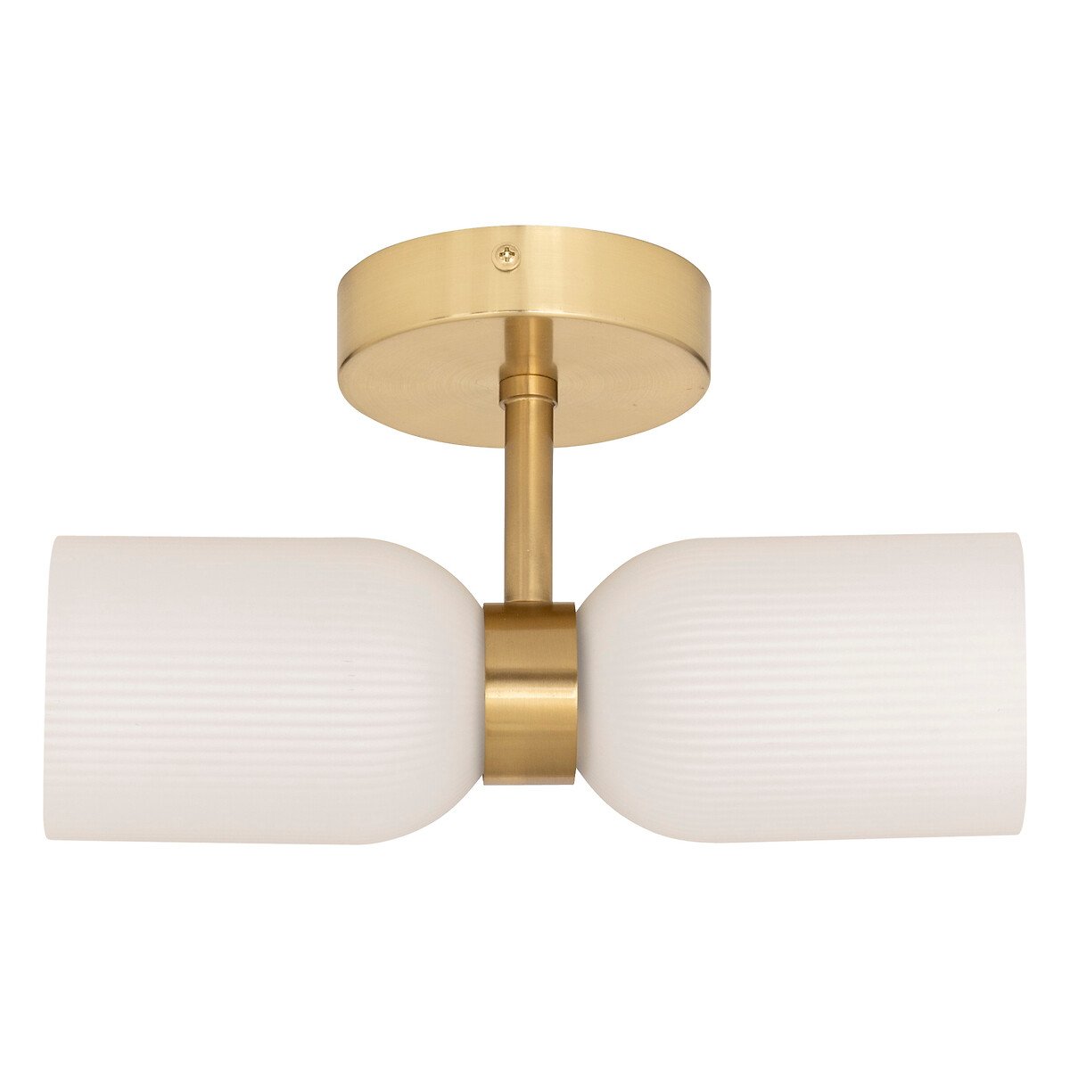 L&aacute;mpara de pared RIO blanco con 2 bombillas