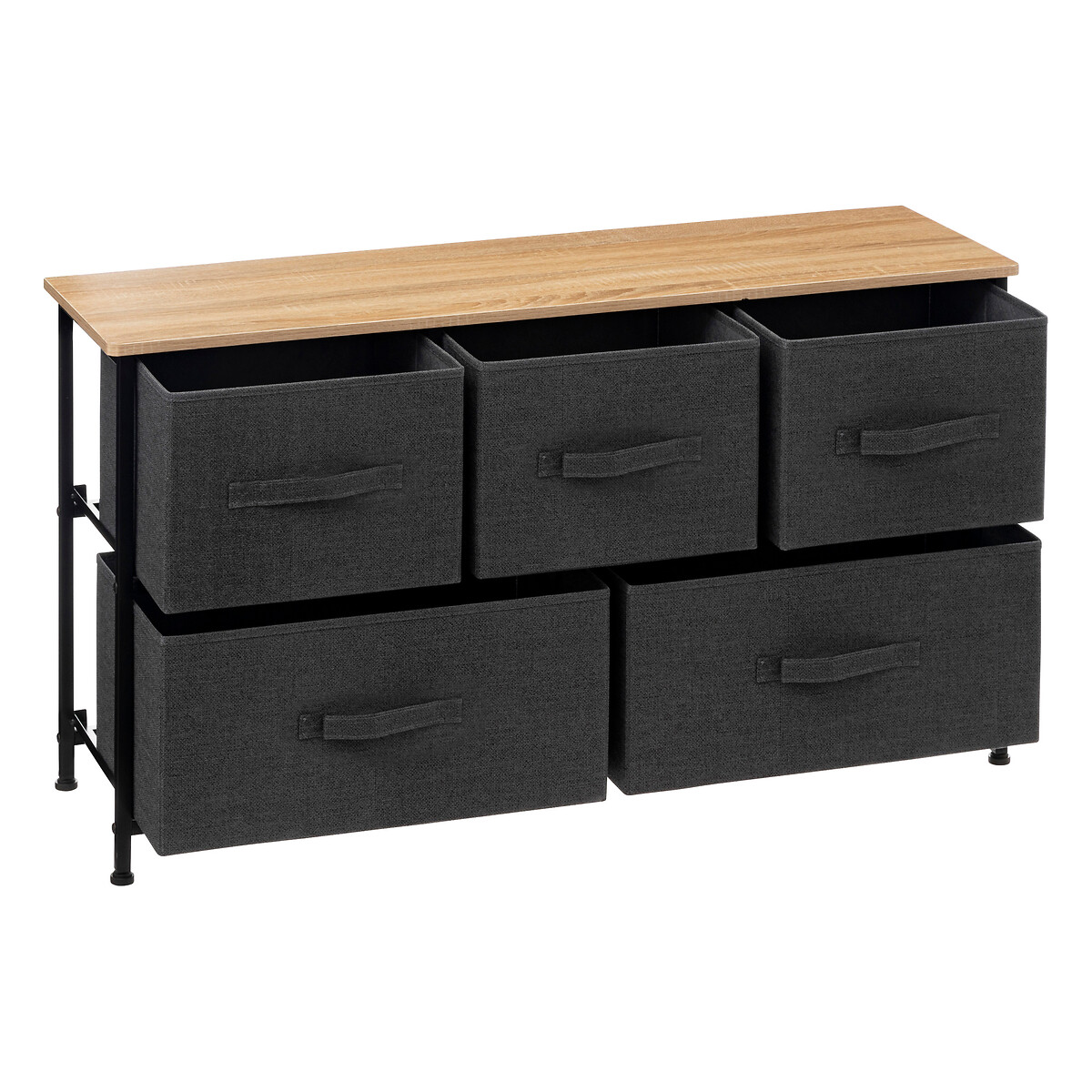Mueble para almacenaje TISSA gris oscuro 55cm