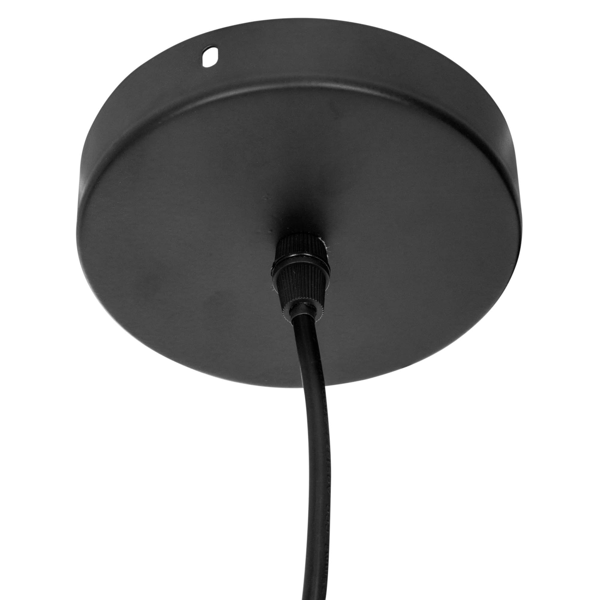 L&aacute;mpara De Techo Flower De Metal 30.5Cm