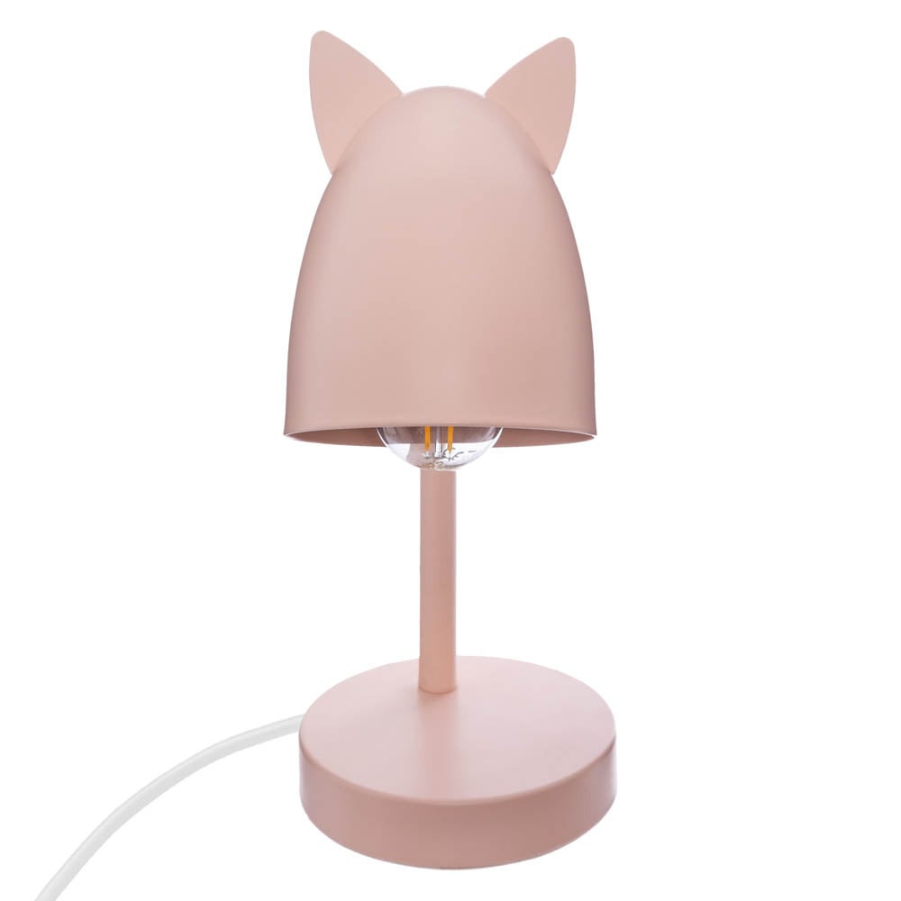 Candeeiro De Mesa Orelhas Rosa