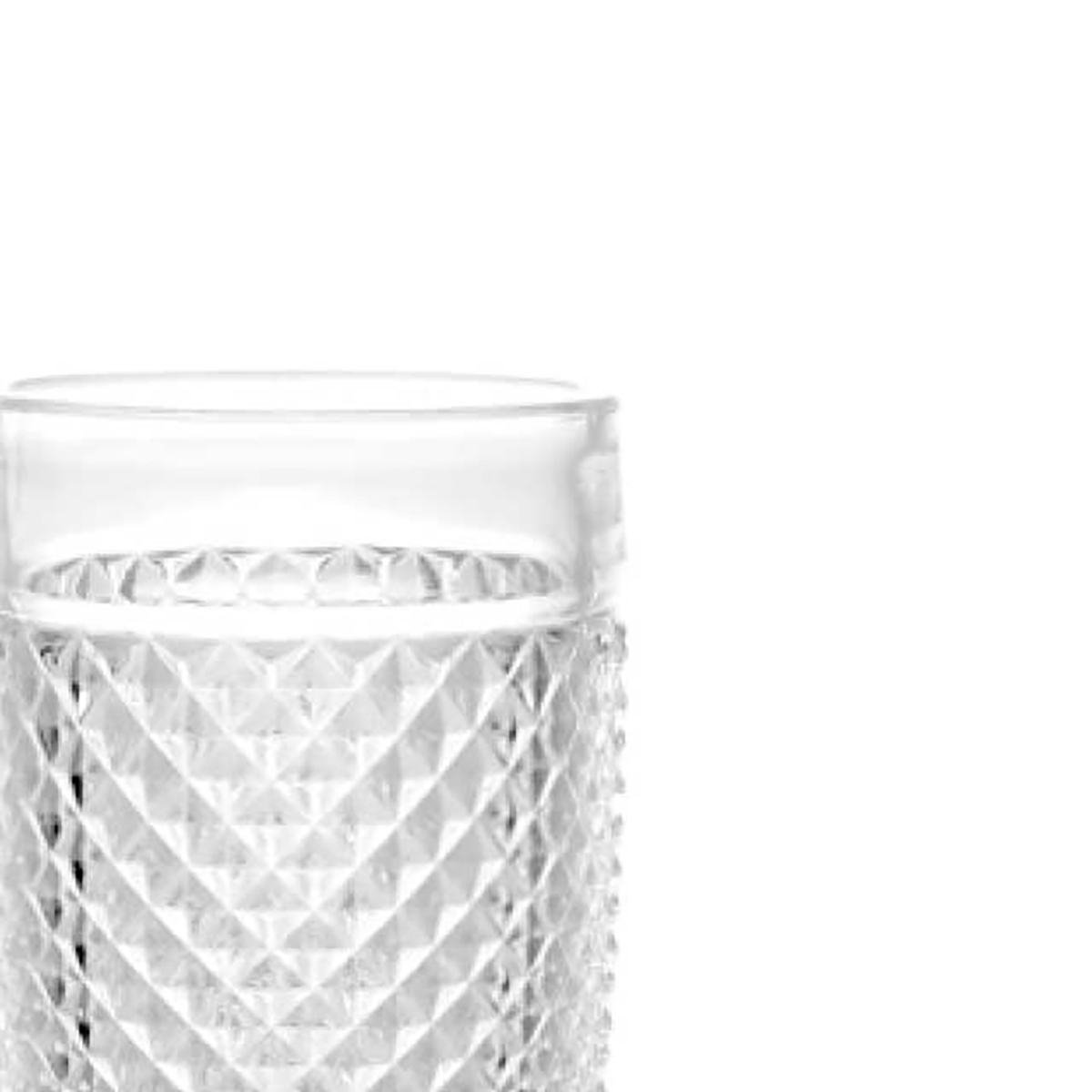 Flute De Vidro Com P&eacute; Antracite 18cl