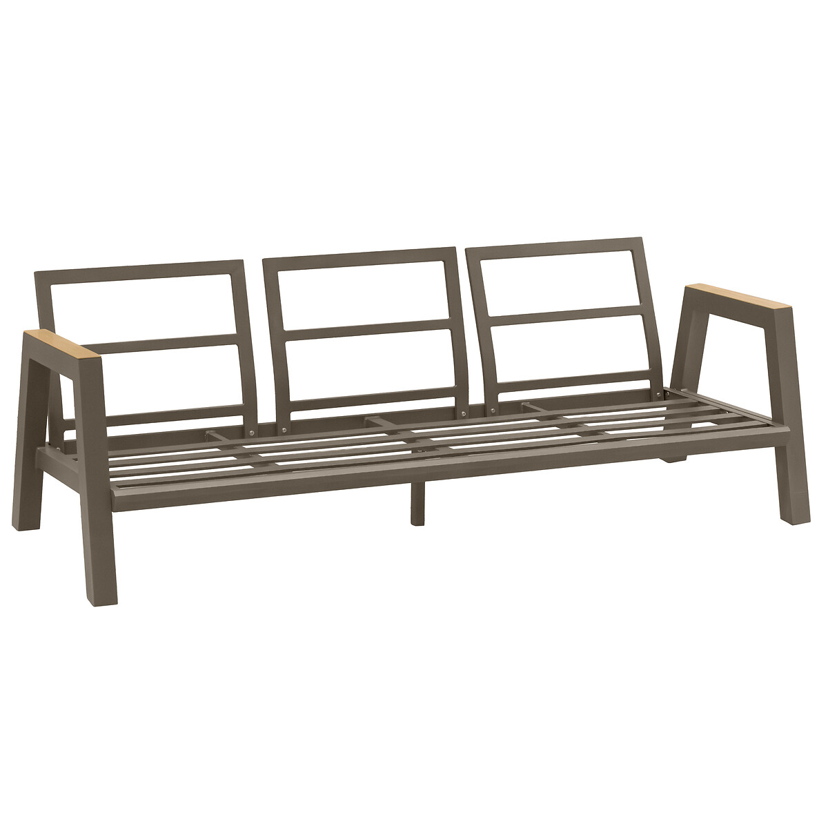 Juego de jard&iacute;n AXIOME pralin&eacute; beige 5 plazas