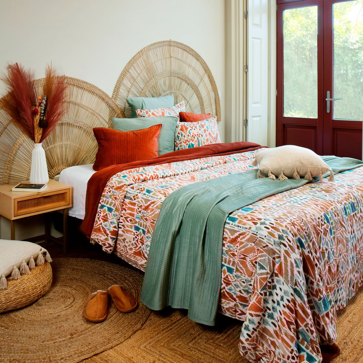 Mesa De Cabeceira Rayo Bege