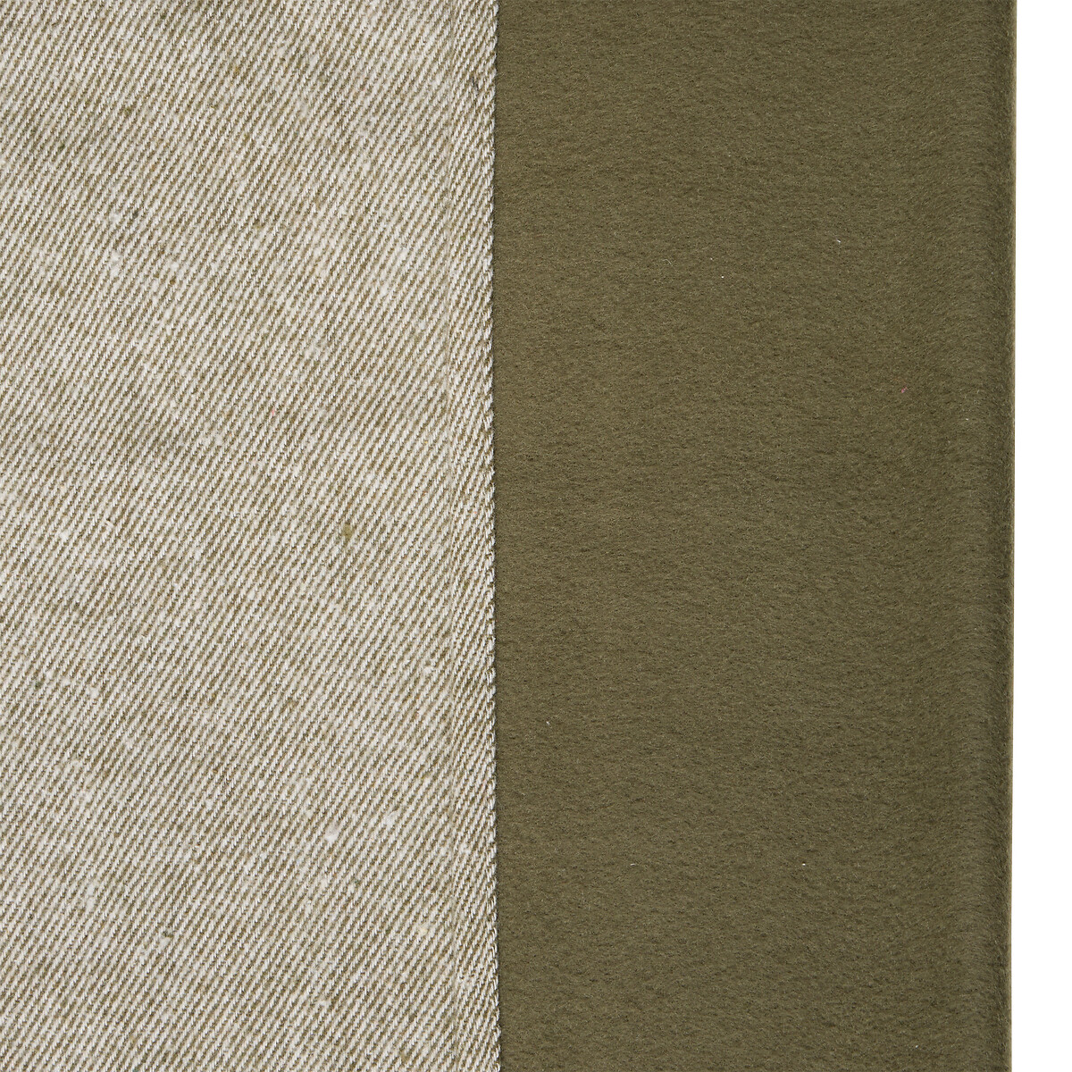 Cortina KYS aislante verde caqui 140x260cm