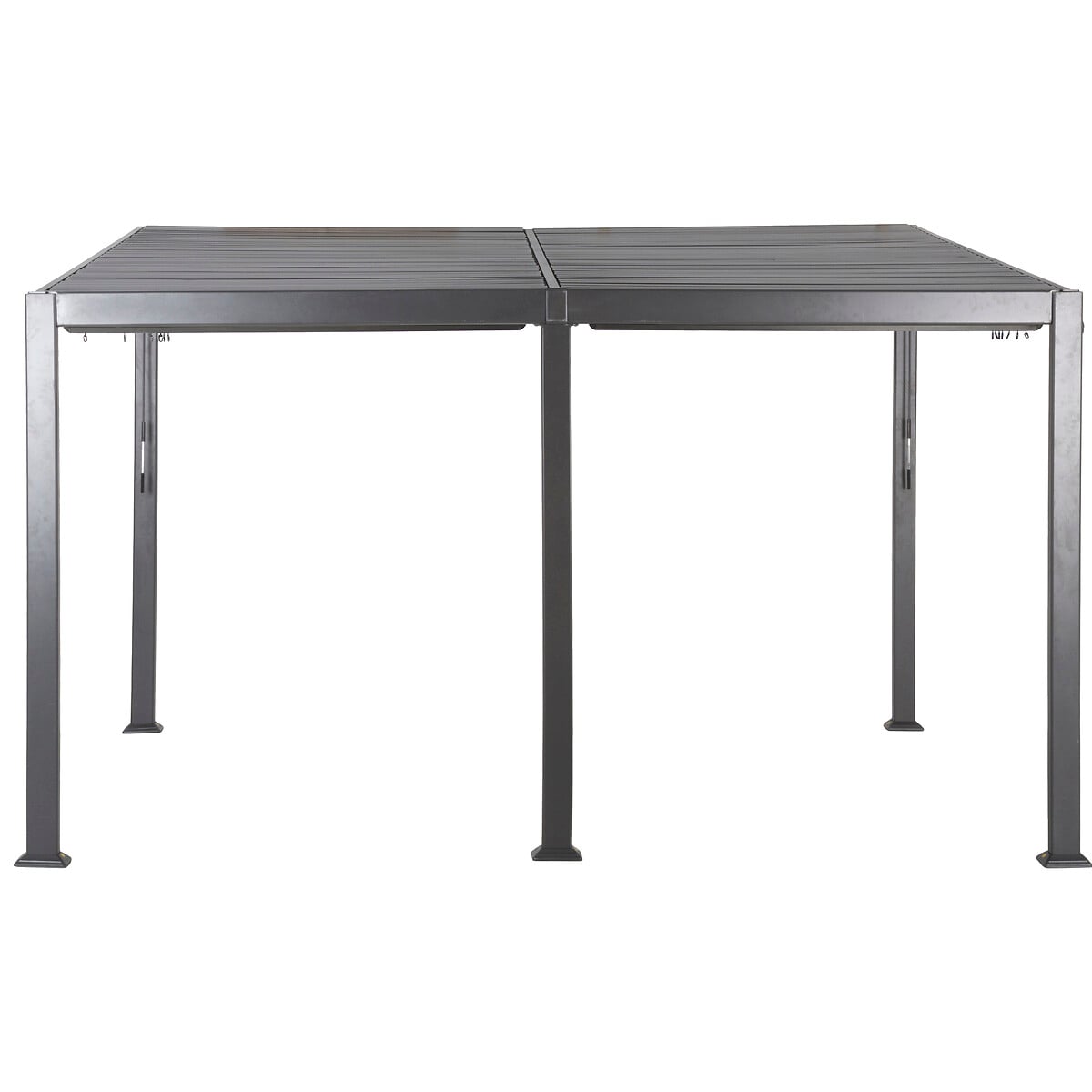 P&eacute;rgola AVILA gris graphite 3x4m
