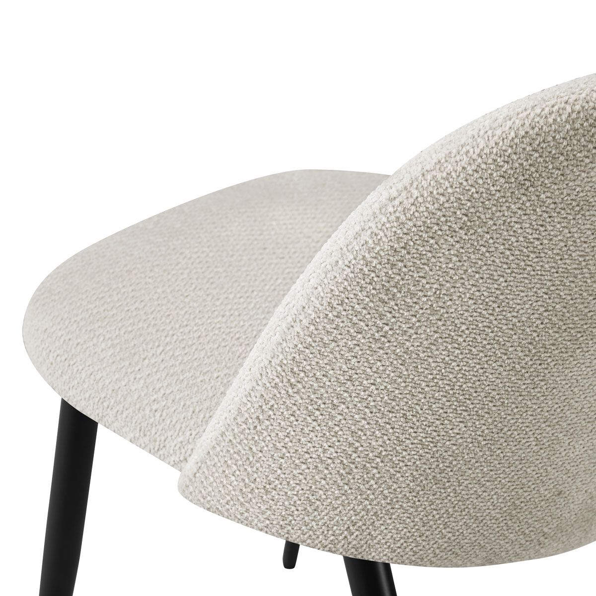 Silla ACCRA de tela beige