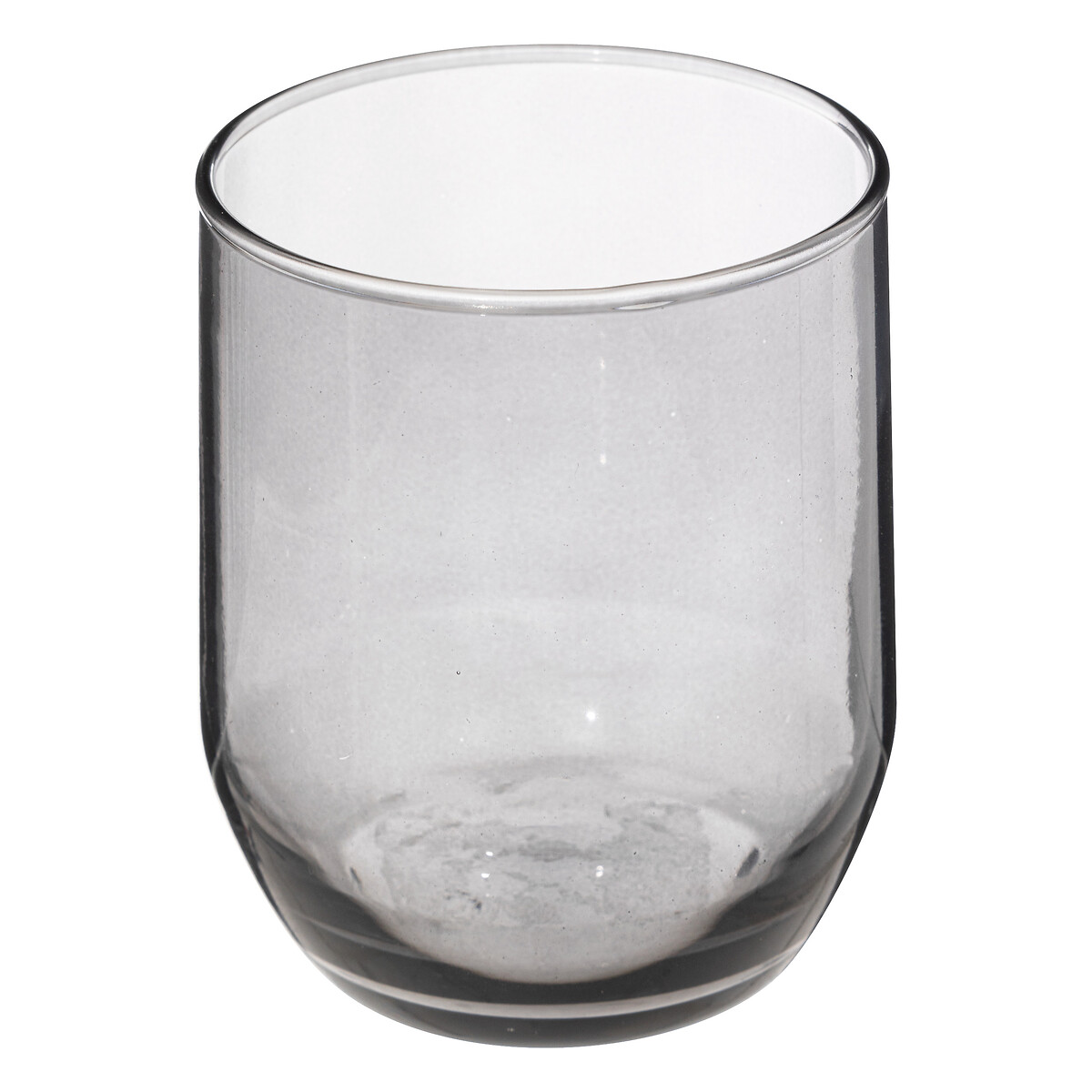 Vaso De Agua Gris De Vidrio 31Cl