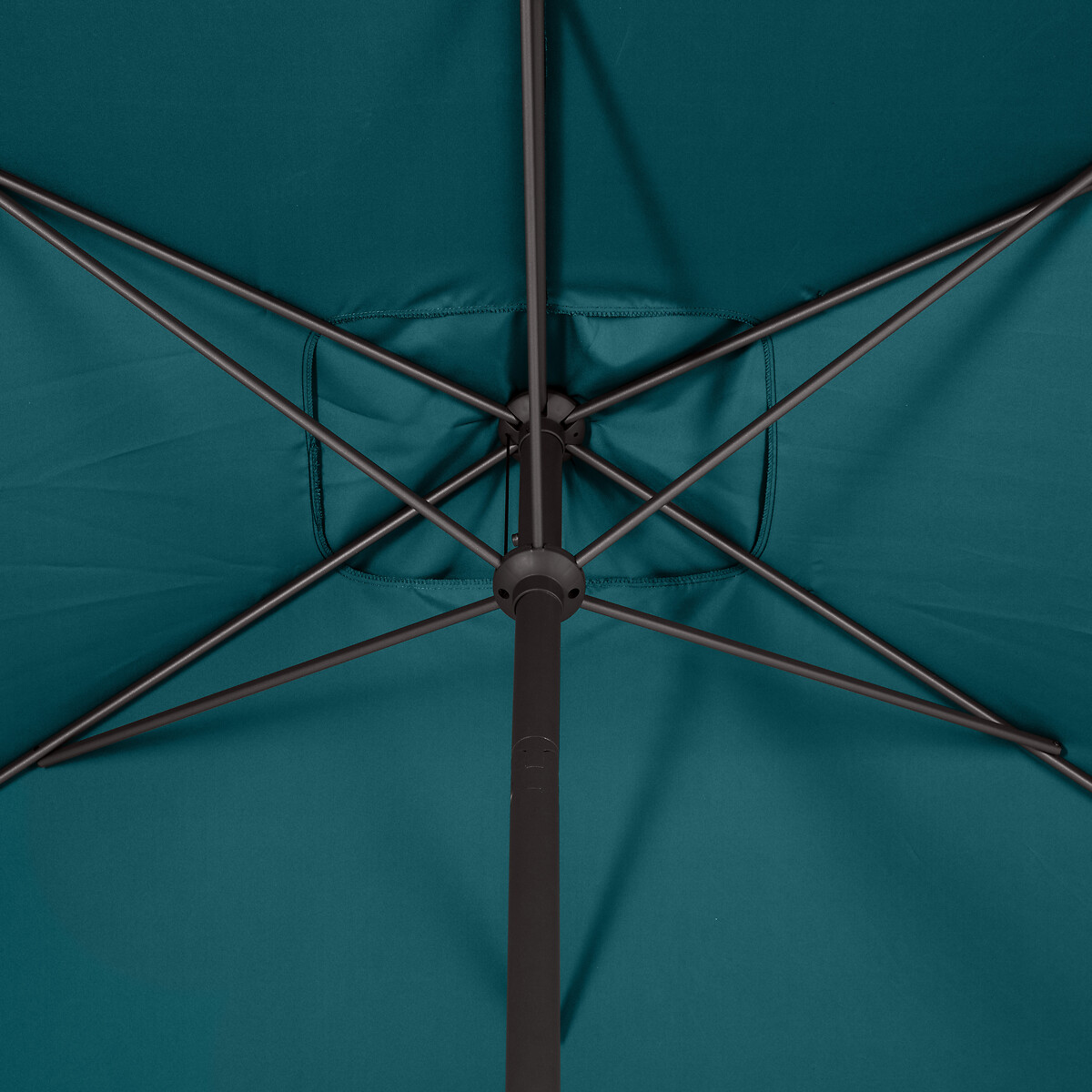 Parasol LOOMPA azul canard 2x3m