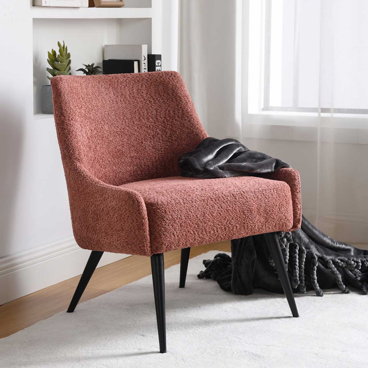 Butaca Ariel De Tejido Rosa