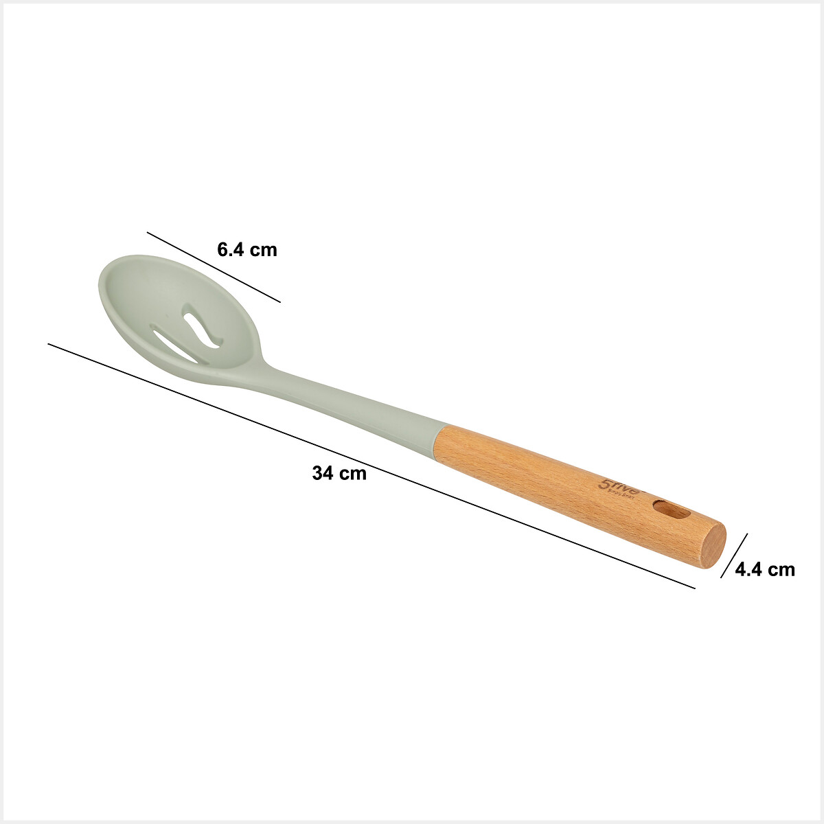 Cuchara de servir HORIZON verde 34cm