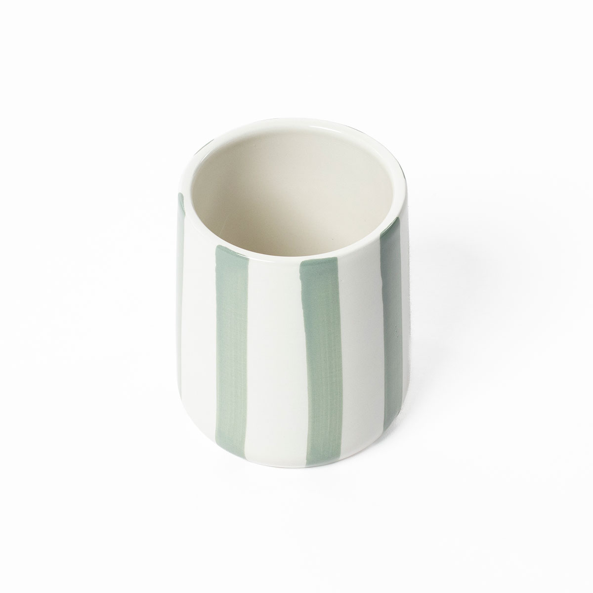 Vaso lavabo wc STRIO verde D8,7x10cm