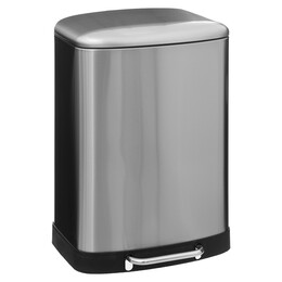 Balde Do Lixo Ariane Em Inox 50l