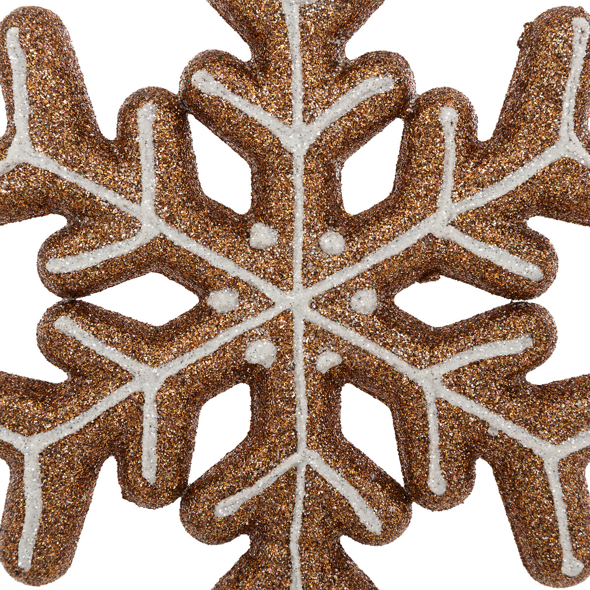 Adorno navide&ntilde;o Copo De Nieve 14cm