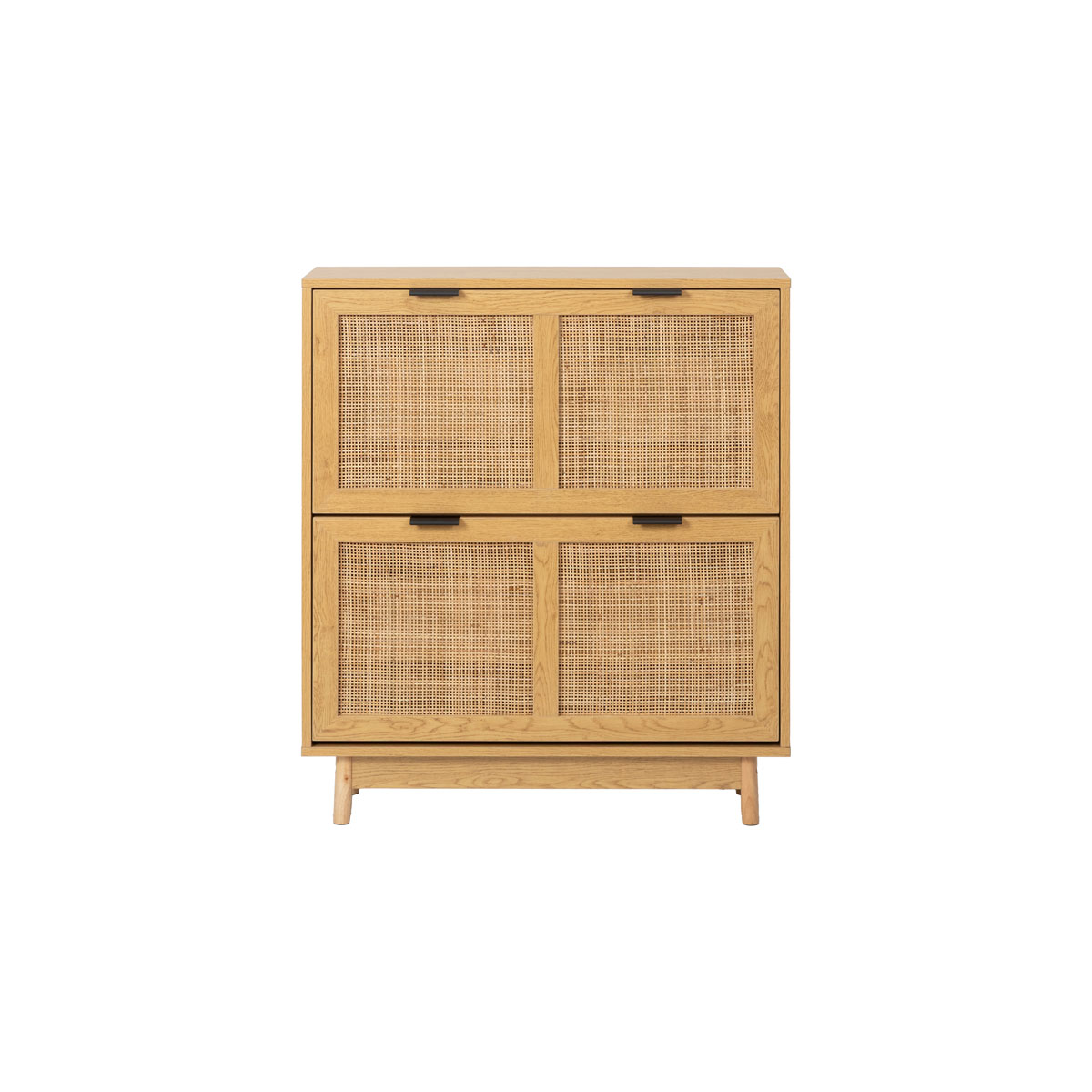 Sapateira Em Rattan Com 4 Compartimentos