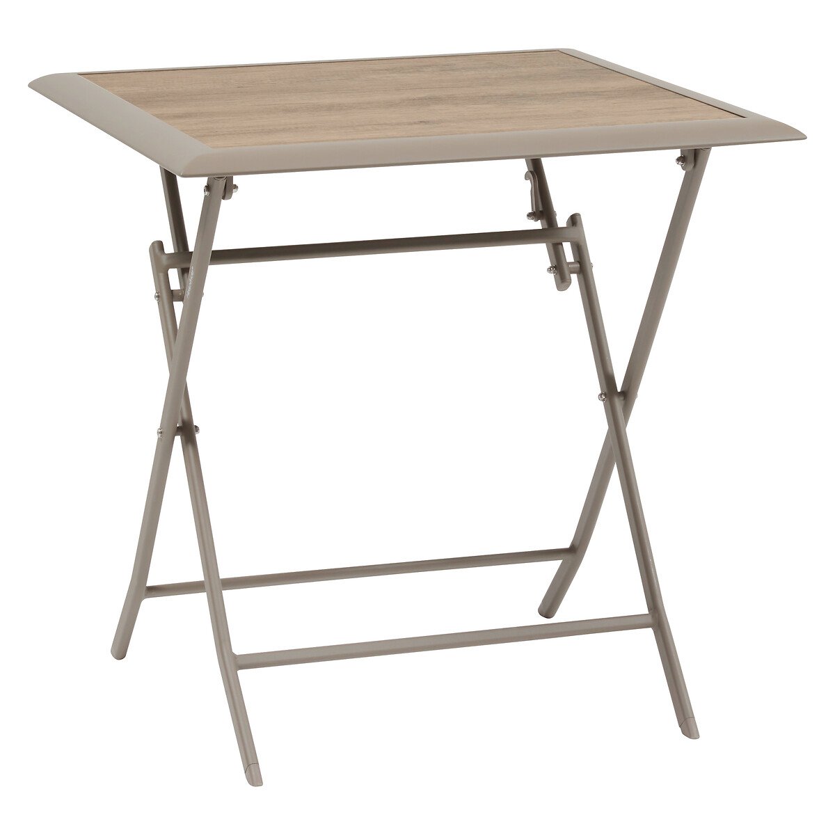 Mesa plegable AZUA truffe/caf&eacute; 