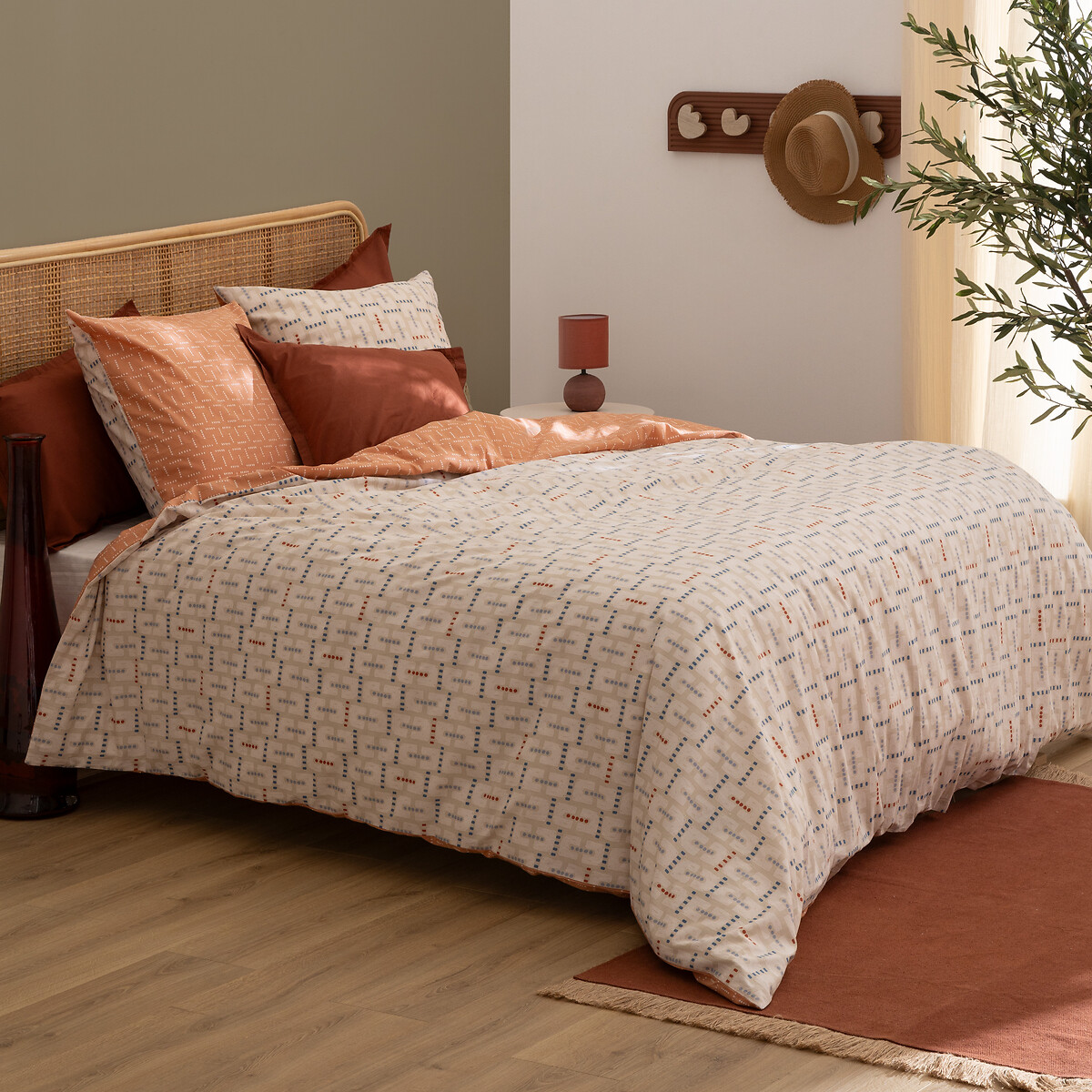 Funda n&oacute;rdica y fundas de coj&iacute;n POSEI 240x220cm