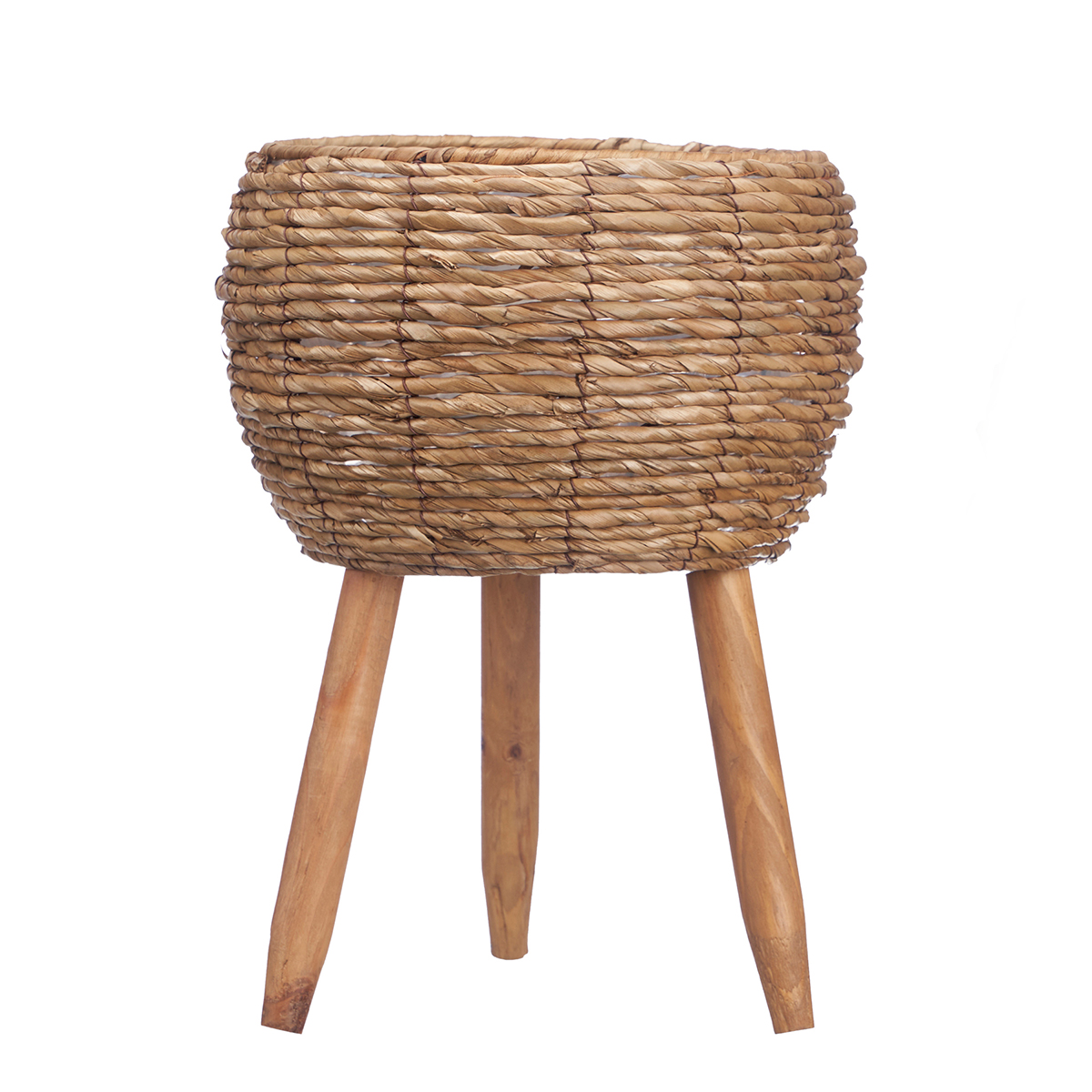 Macetero fibra natural 37cm