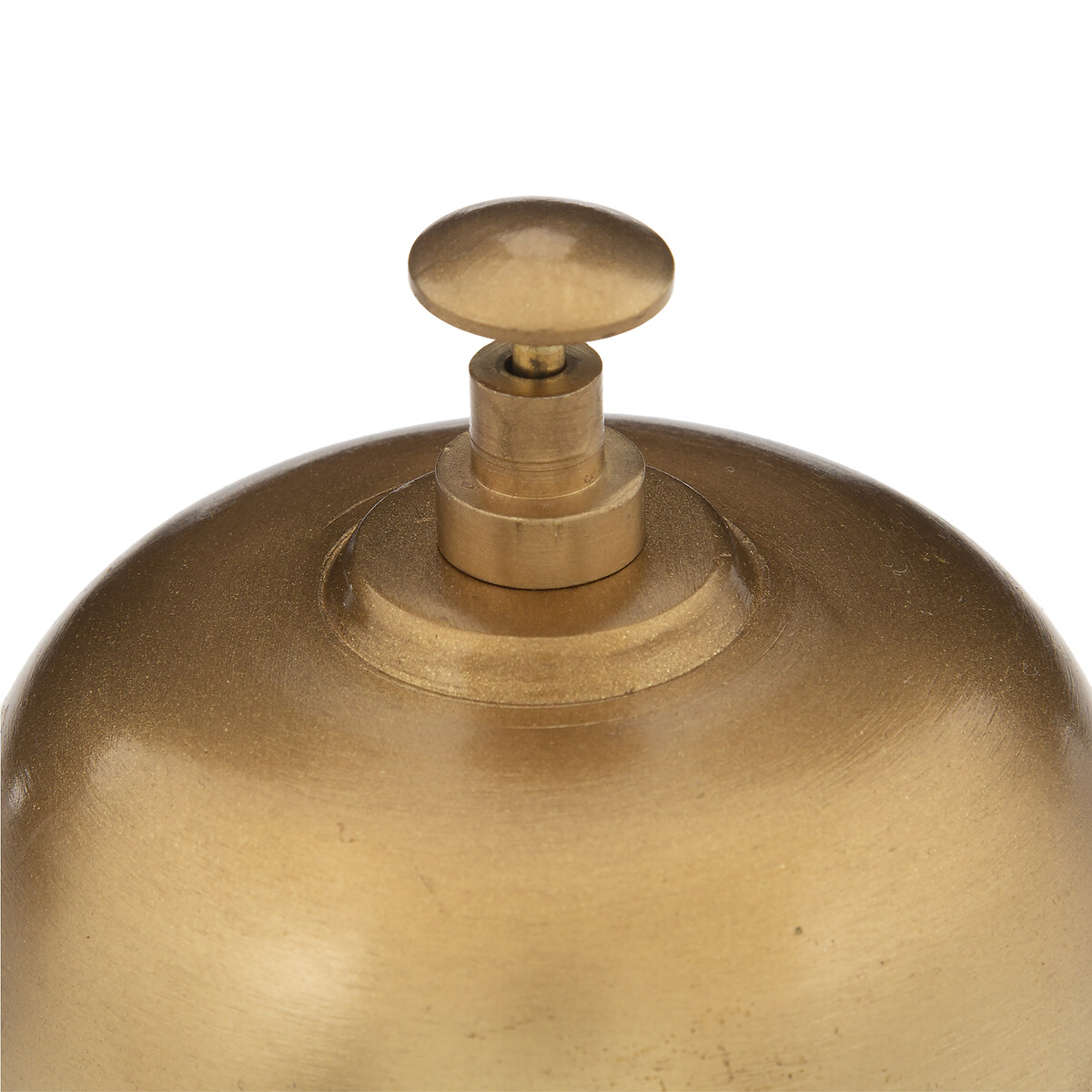 Campana decorativa dorada