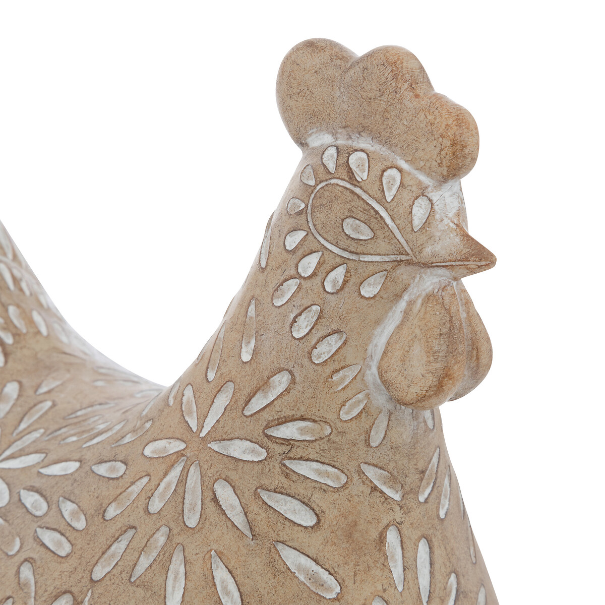 Gallina decorativa LINDA beige 10.5cm