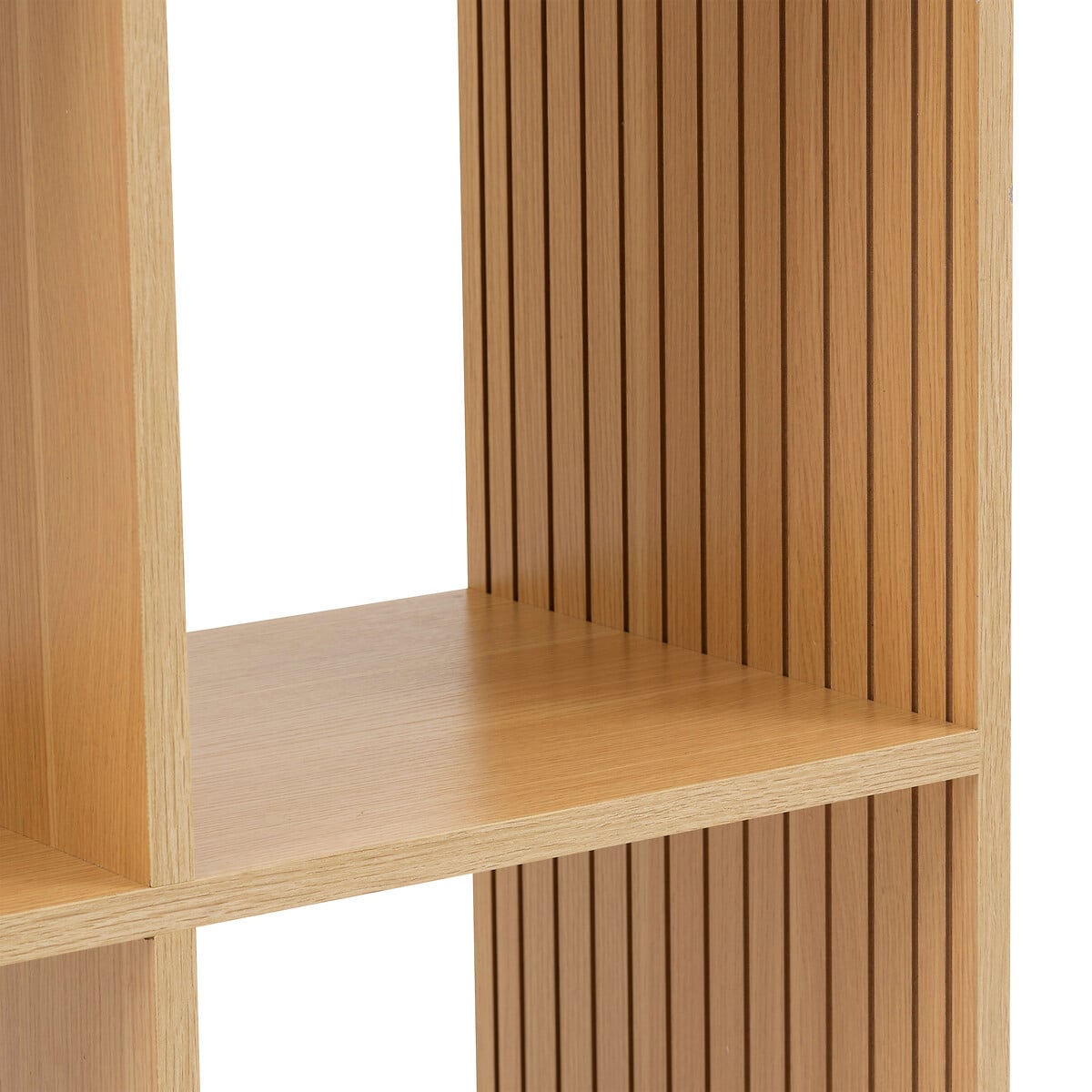 Estanter&iacute;a modular MIX TASSO marr&oacute;n con 6 cubos