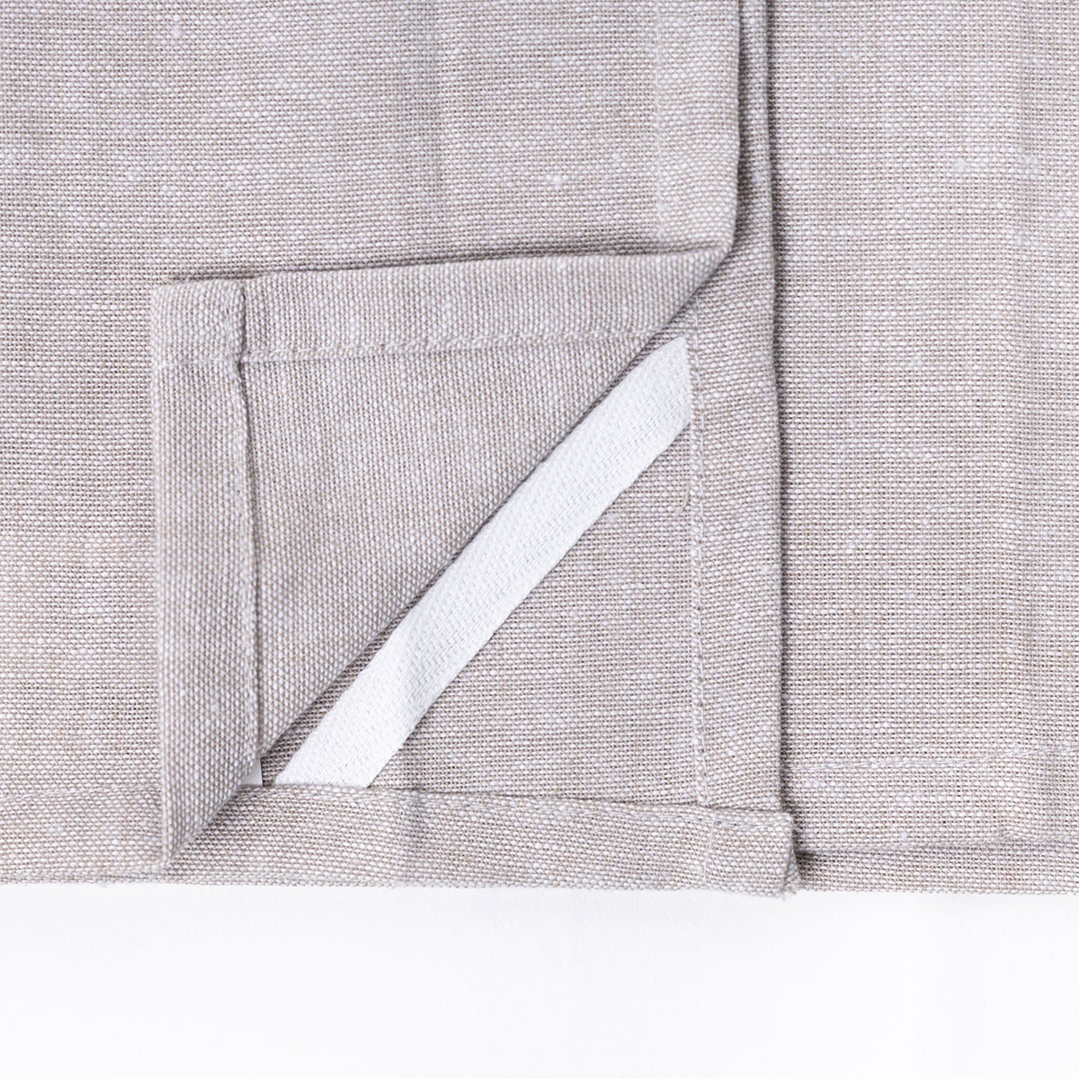 Juego de 2 paños de cocina taupe 45x65cm