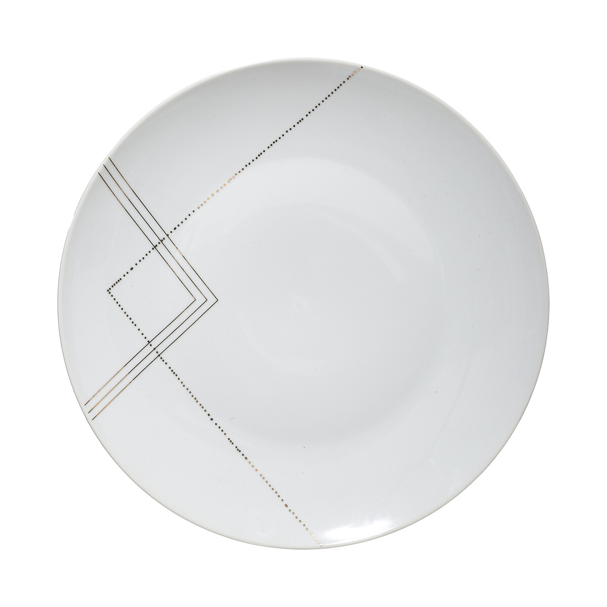 Plato Postre Grand Hotel Blanco 19cm