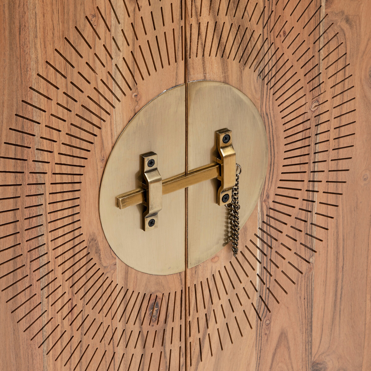 Mueble C/2 Puertas Marrón 80x35x101.5Cm