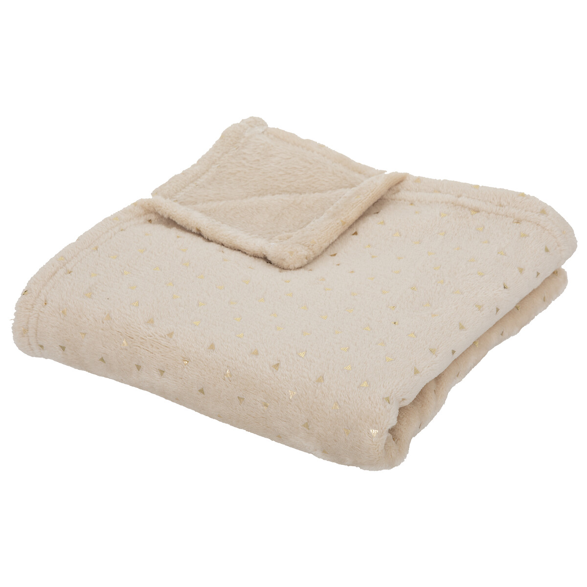Manta Berlingot Beige 75x100Cm