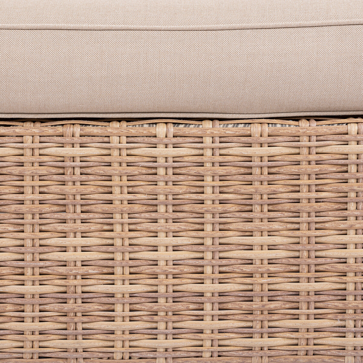 Sofá MOORÉA savana de ratán sintético 2 plazas