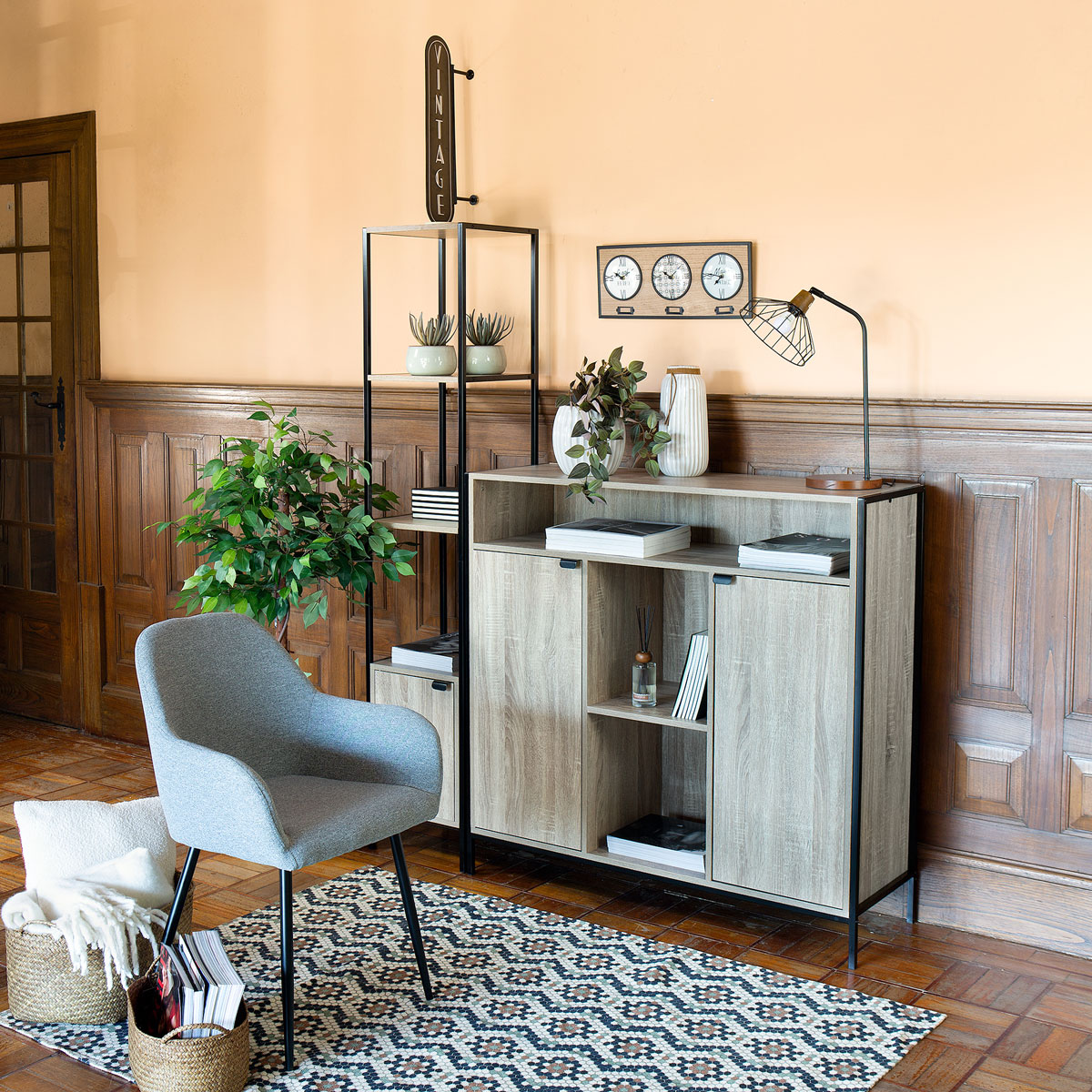 Cómoda ALIAJ marrón 