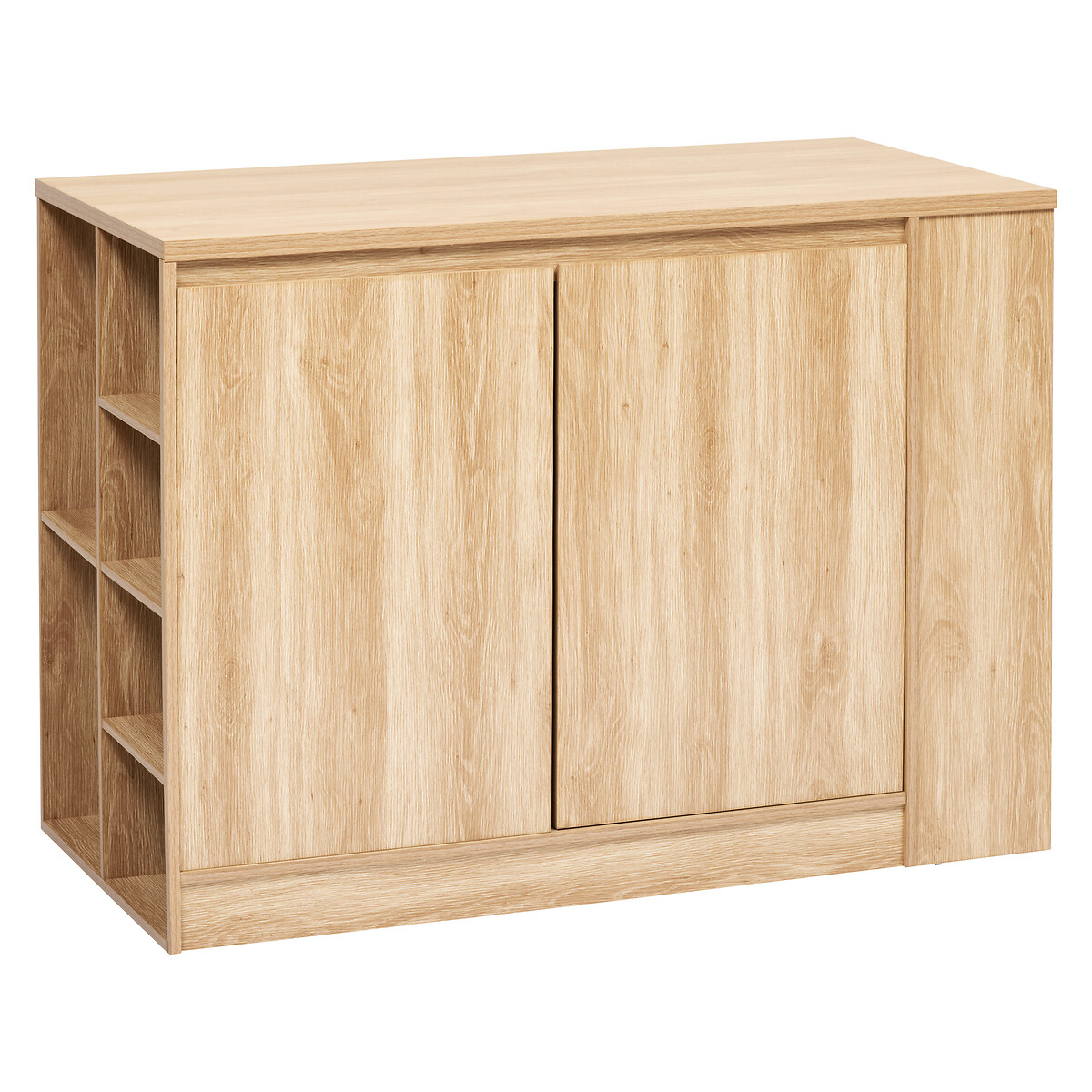 Isla de cocina ABAN beige de mdf
