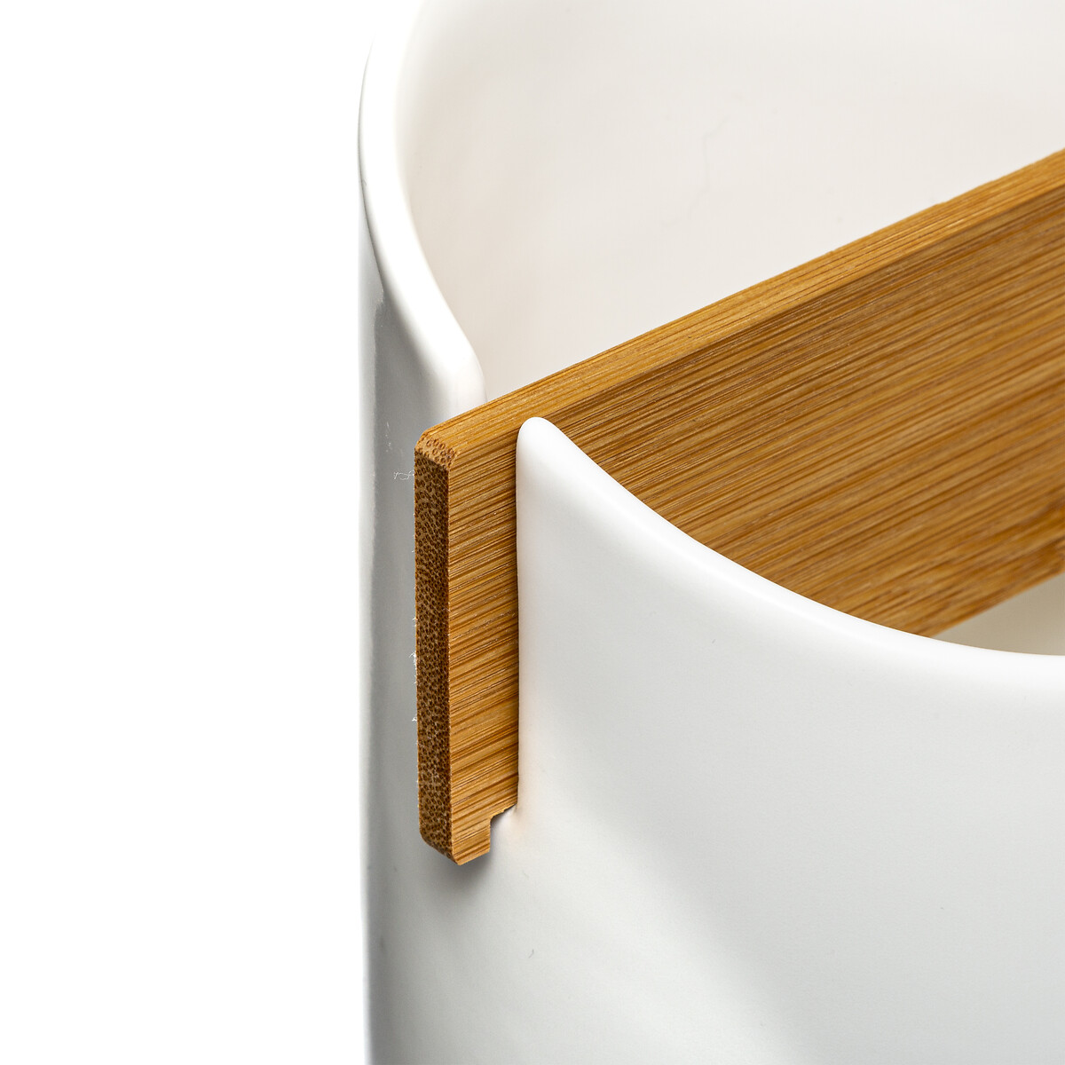 Soporte P/Cubiertos Cer&aacute;mica C/Separador