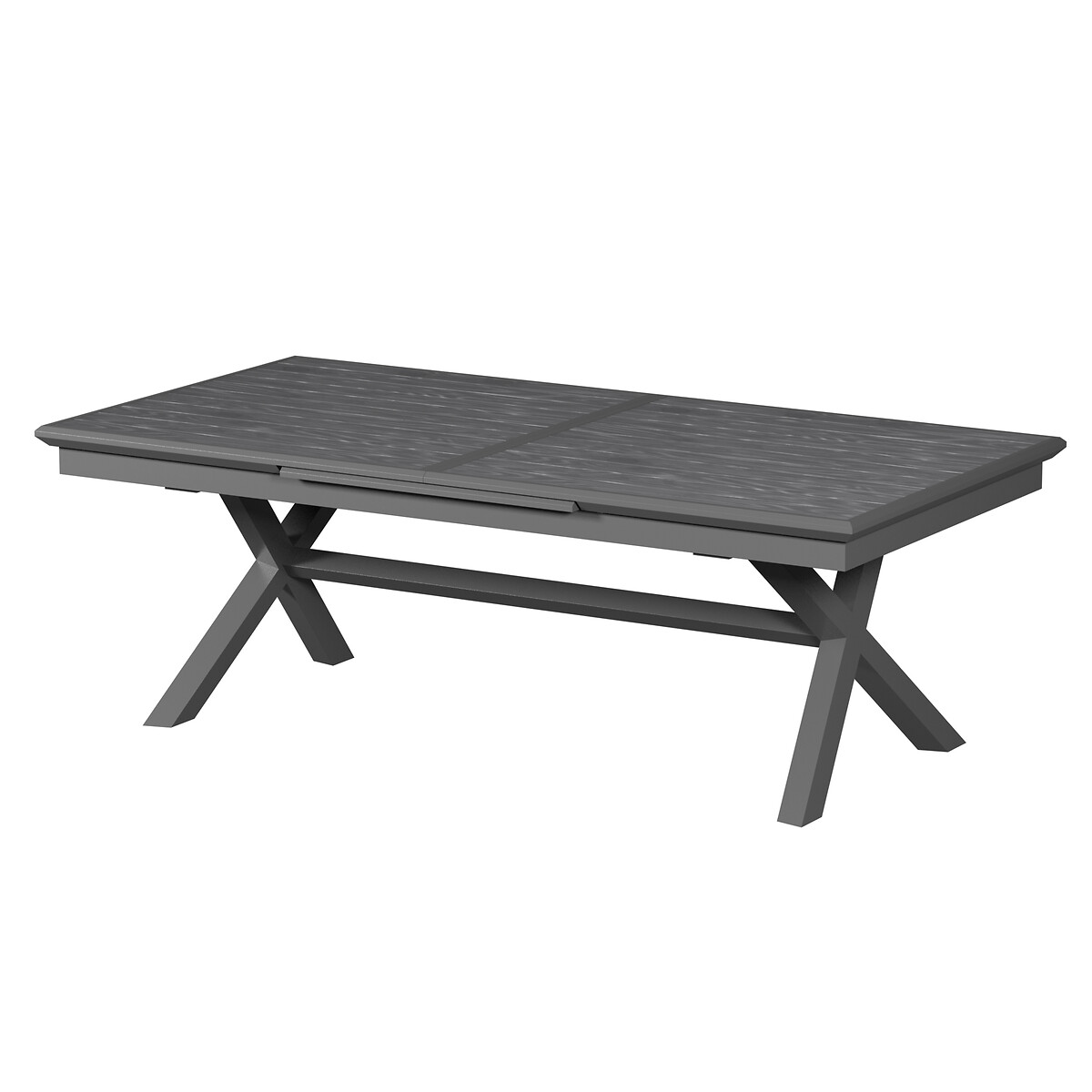 Mesa extensible AXIOME gris ardósia 250-330cm