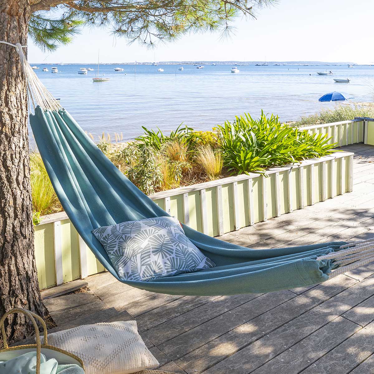 Hamaca colgante YAQUI verde 80x307cm