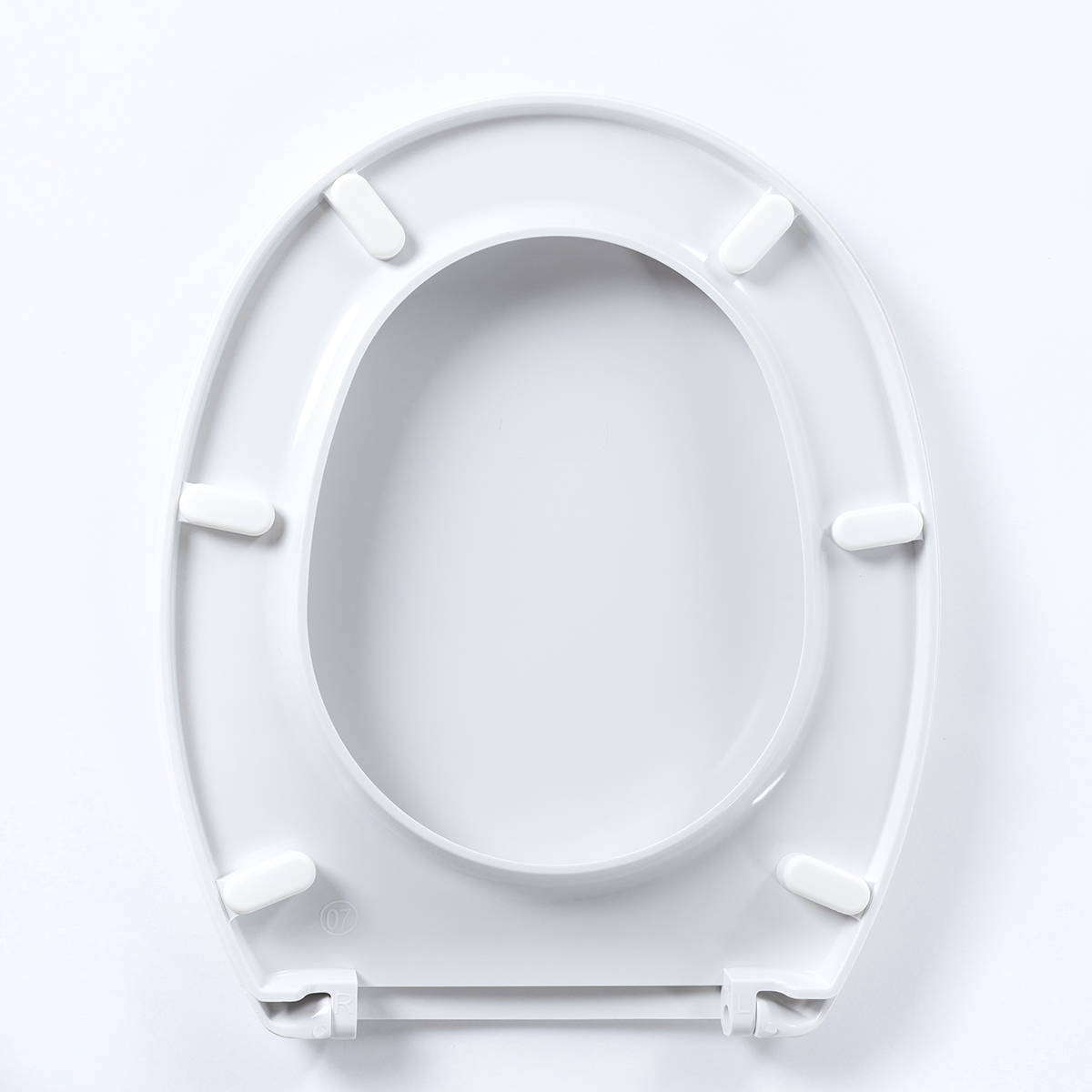 Tapa de inodoro soft close blanca