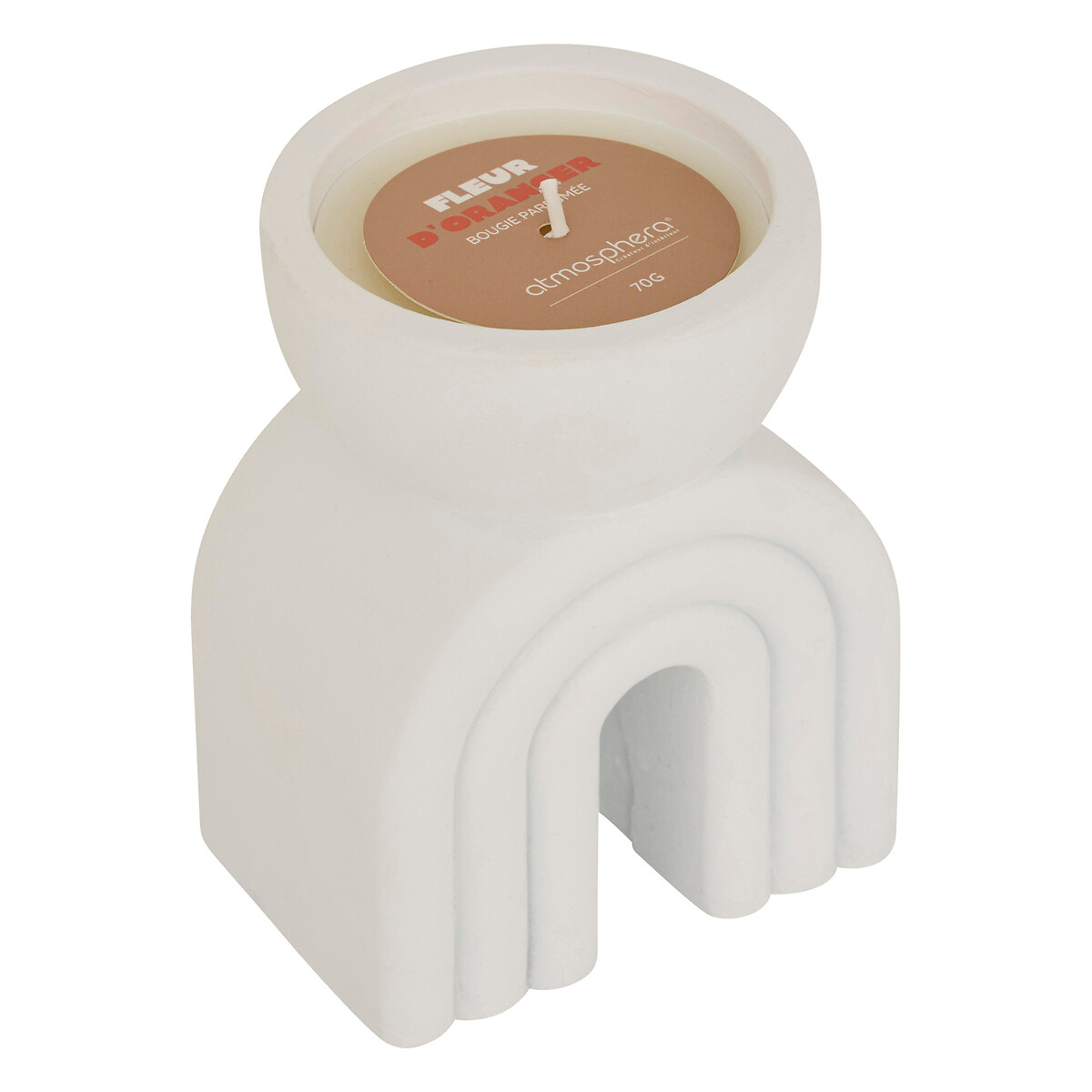 Vela perfumada FLOW blanca 70gr