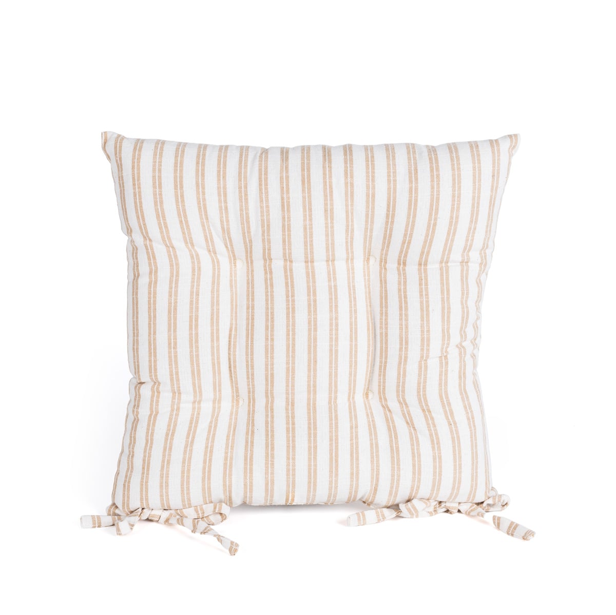 Coj&iacute;n SLUB STRIPES beige 40x40cm